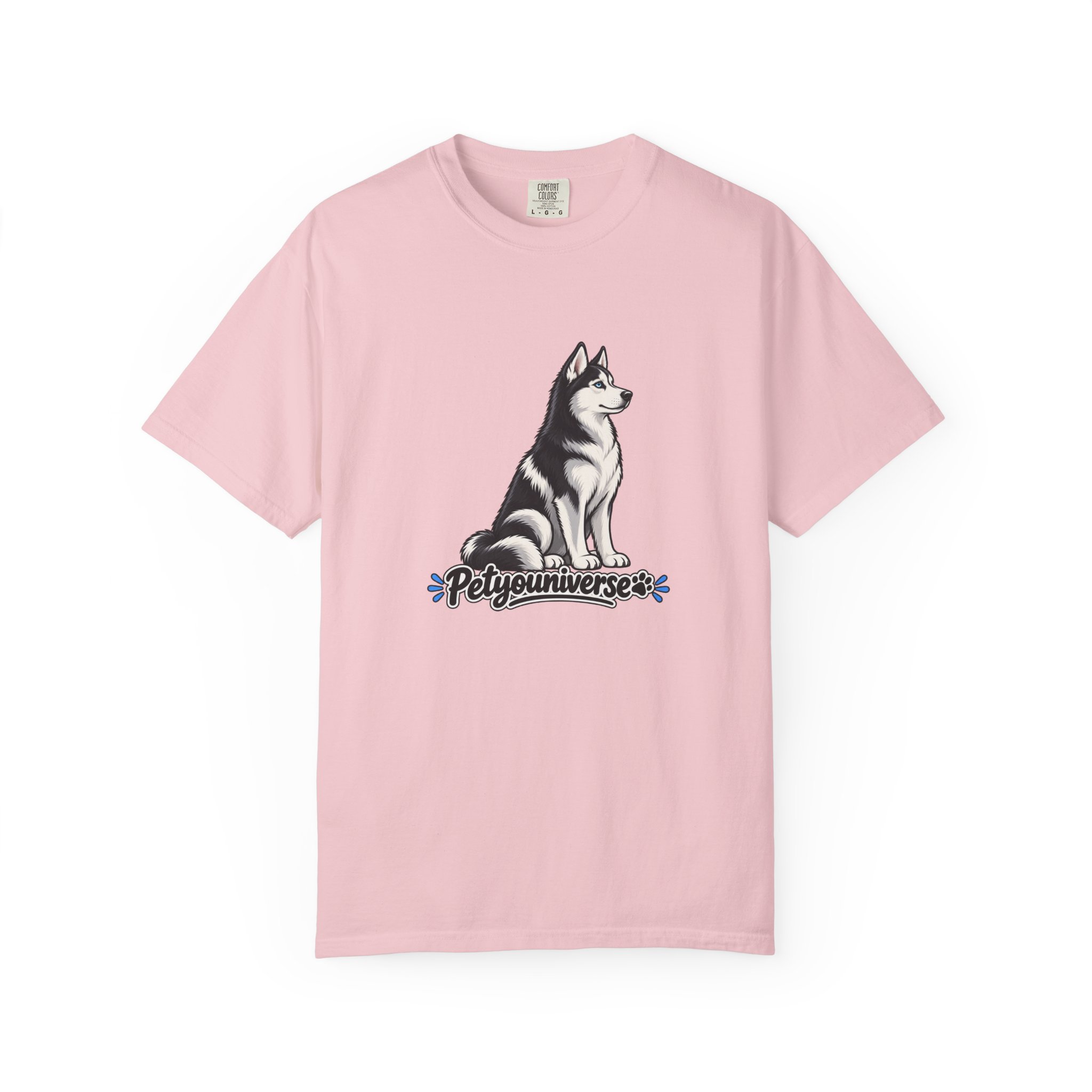 Husky Graphic T-Shirt — 'PetYoUniverse' Retro Dog Tee - Image 109