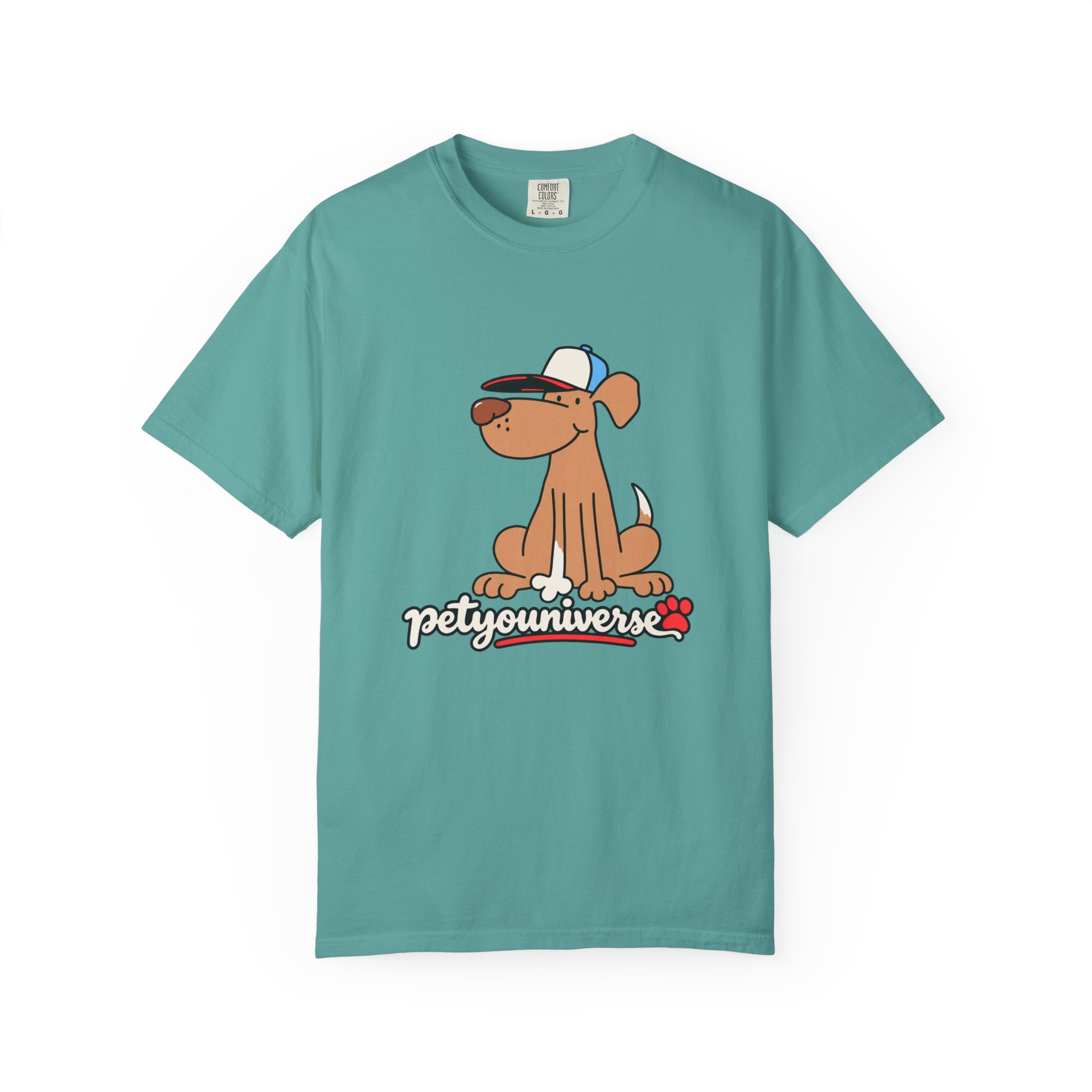 Dog Cartoon Tee — "PetYoUniverse" Puppy Graphic T-Shirt - Image 91