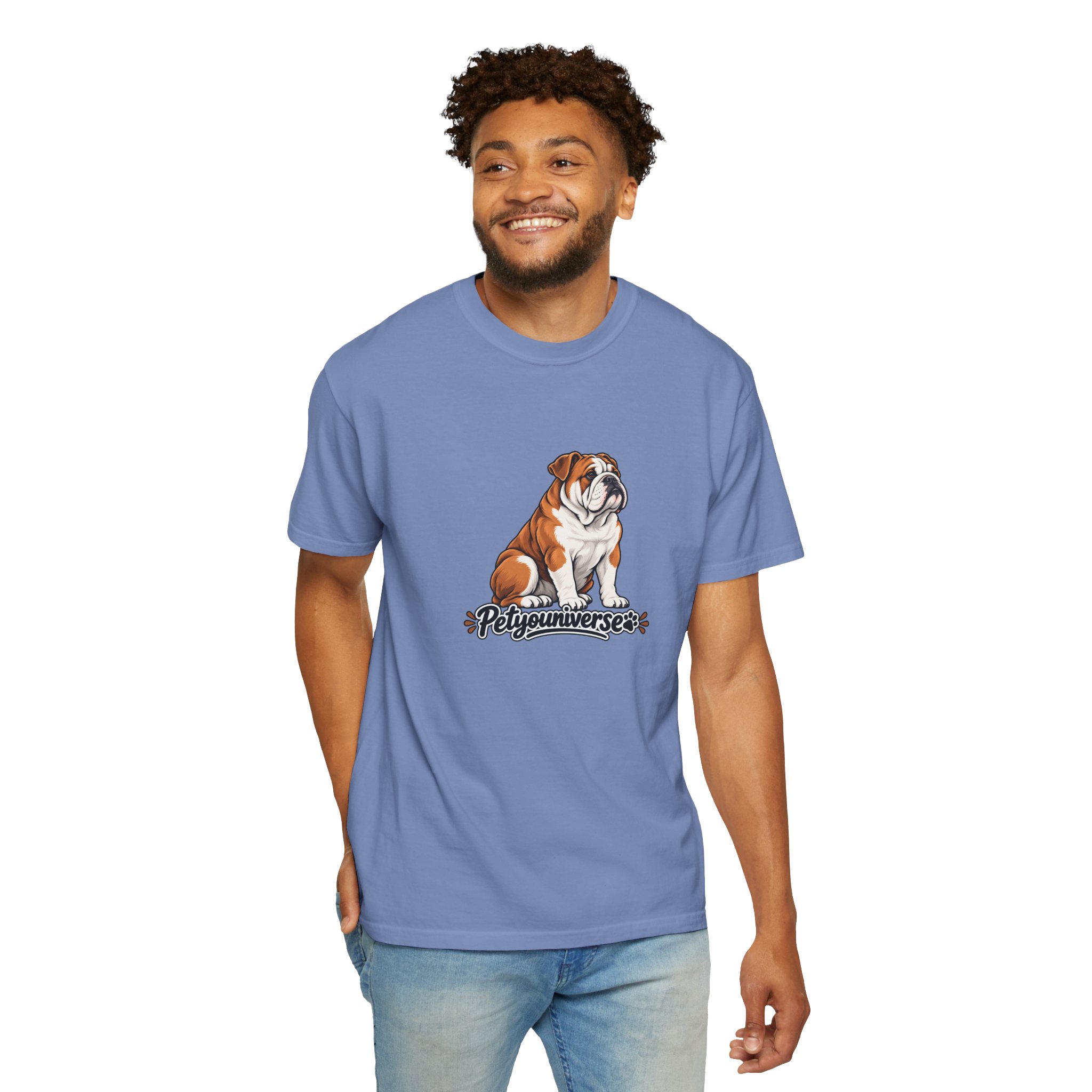 Bulldog Graphic T-Shirt — "PetYoUniverse" Cute Dog Tee for Pet Lovers - Image 97