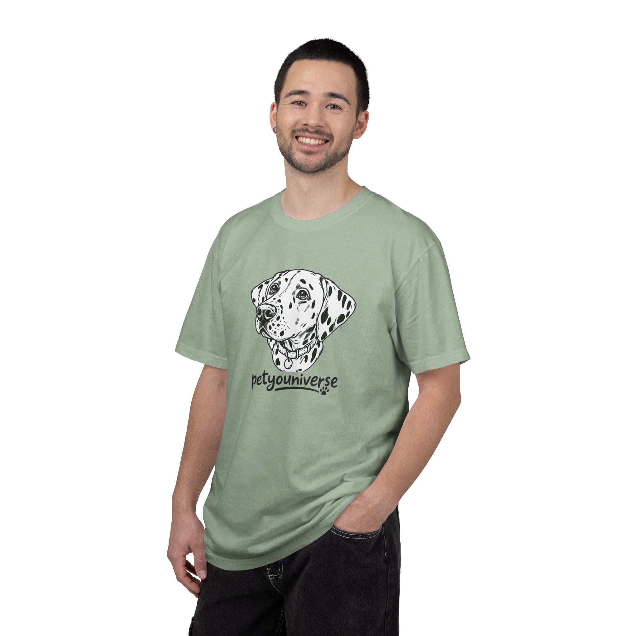 Dalmatian Portrait T-Shirt — "PetYoUniverse" Graphic Tee - Image 58