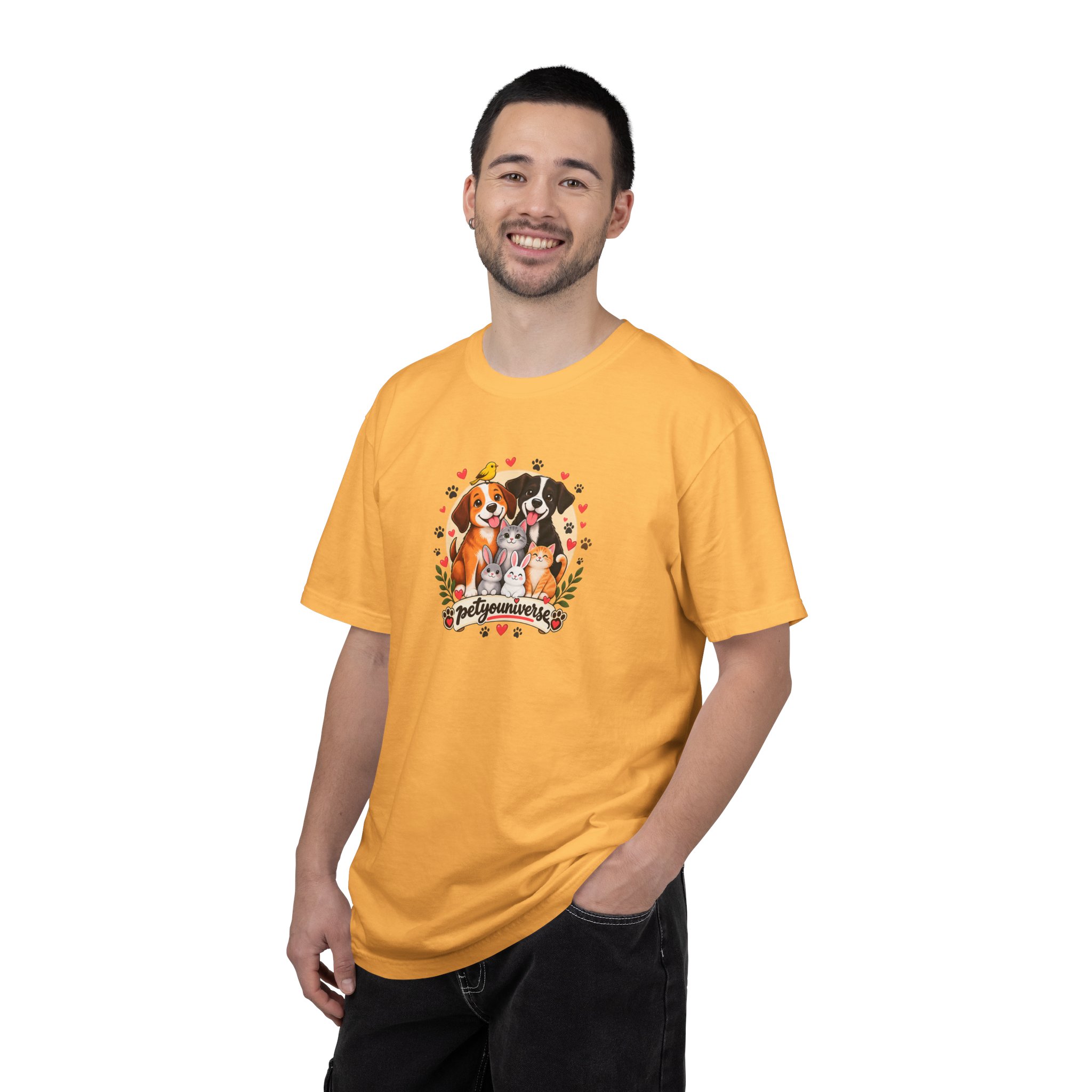 Dog Mom & Dad T-Shirt — 'Pet Parents' Cute Puppy Portrait Tee - Image 13