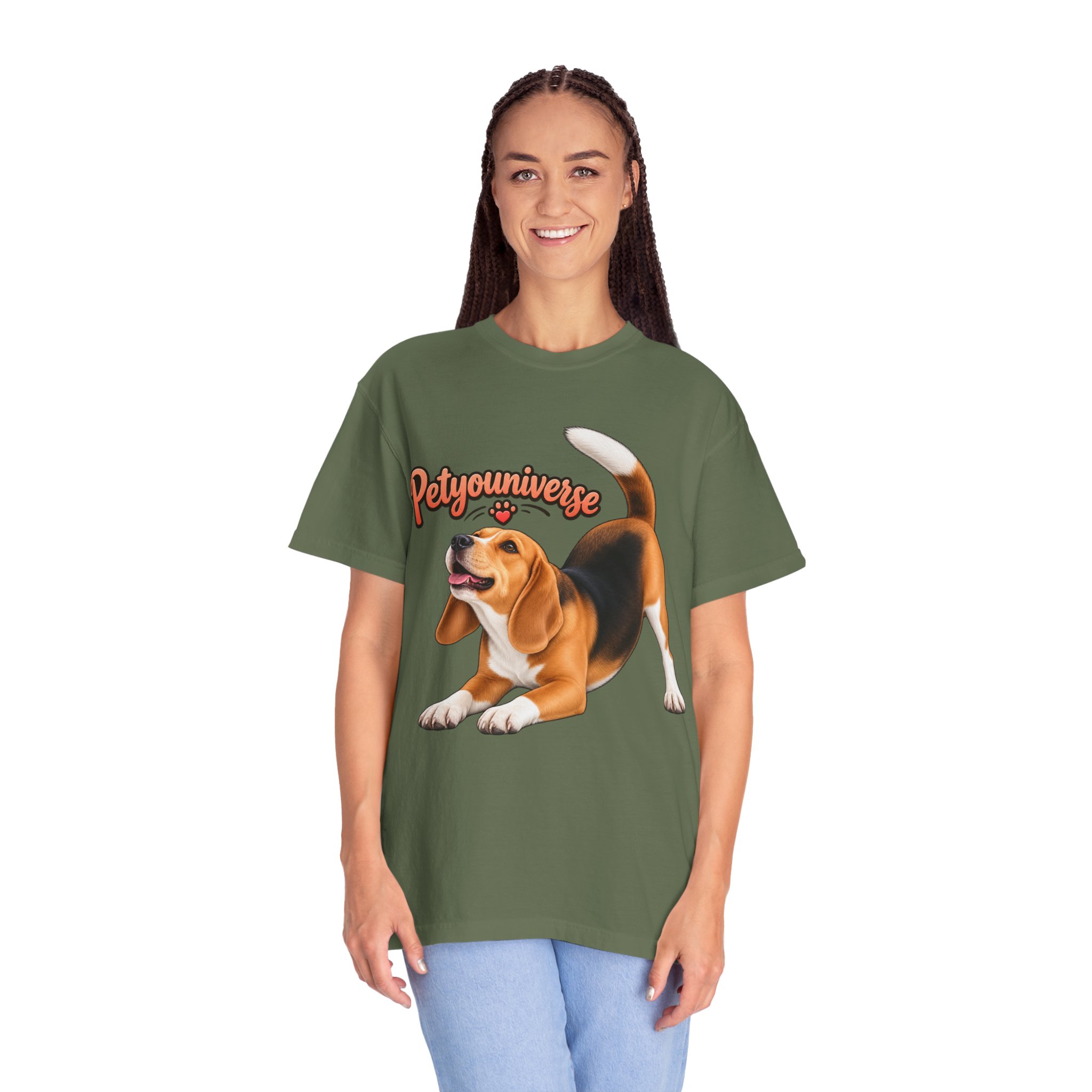 Beagle Playtime T-Shirt — "PetYoUniverse" Graphic Tee for Dog Lovers - Image 50