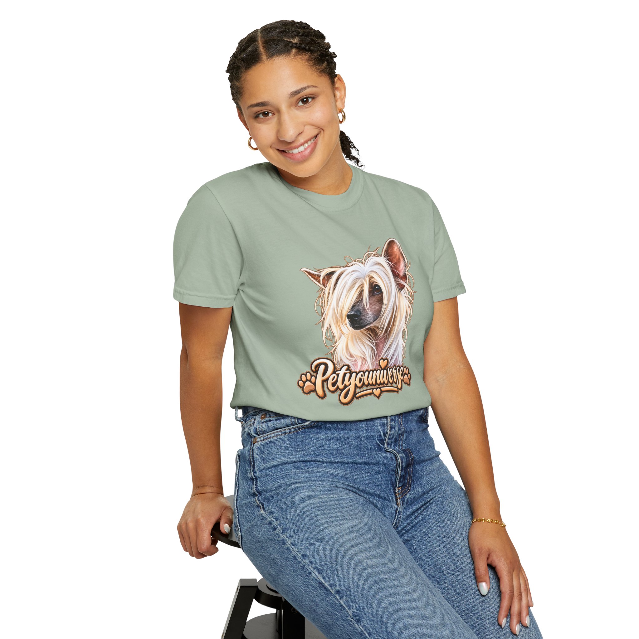 PetYouniverse Chinese Crested Dog T-Shirt — Cute Pet Portrait Tee - Image 87