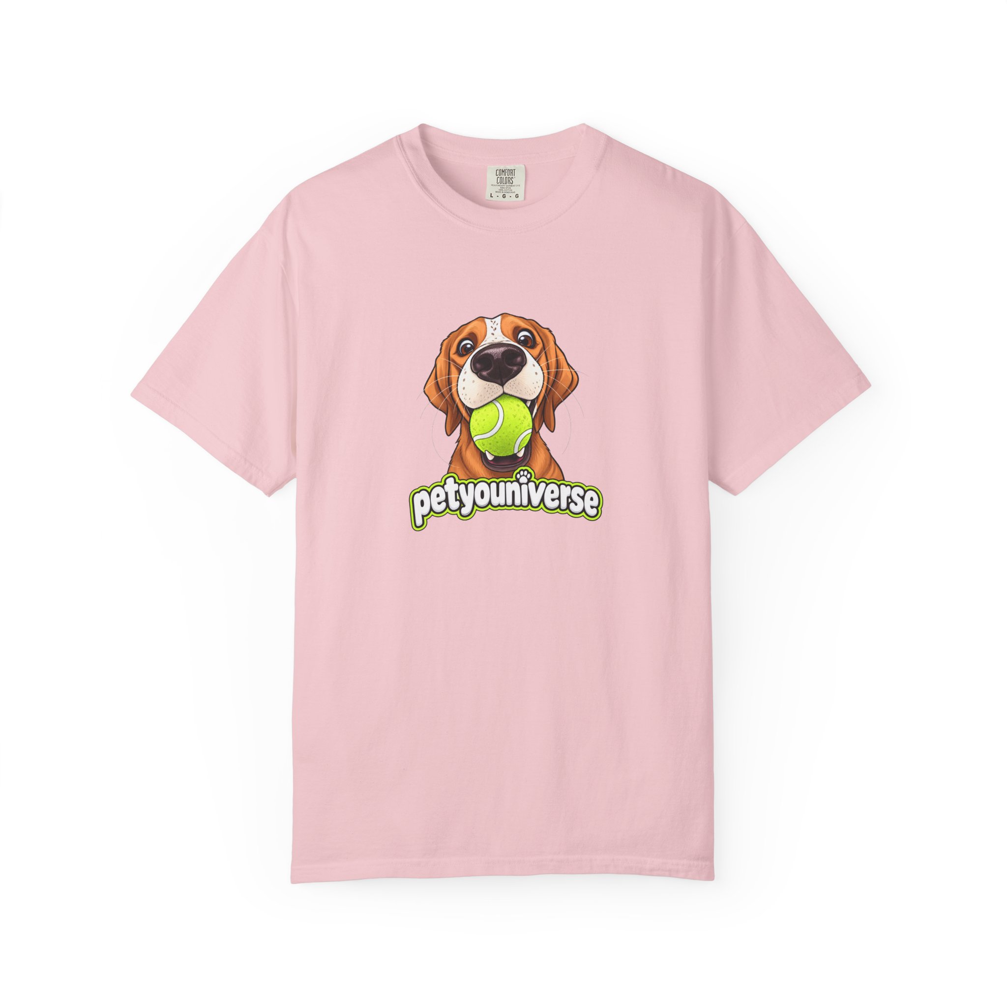 PetYoUniverse Tee — Cute Dog Holding Tennis Ball Graphic T‑Shirt - Image 100