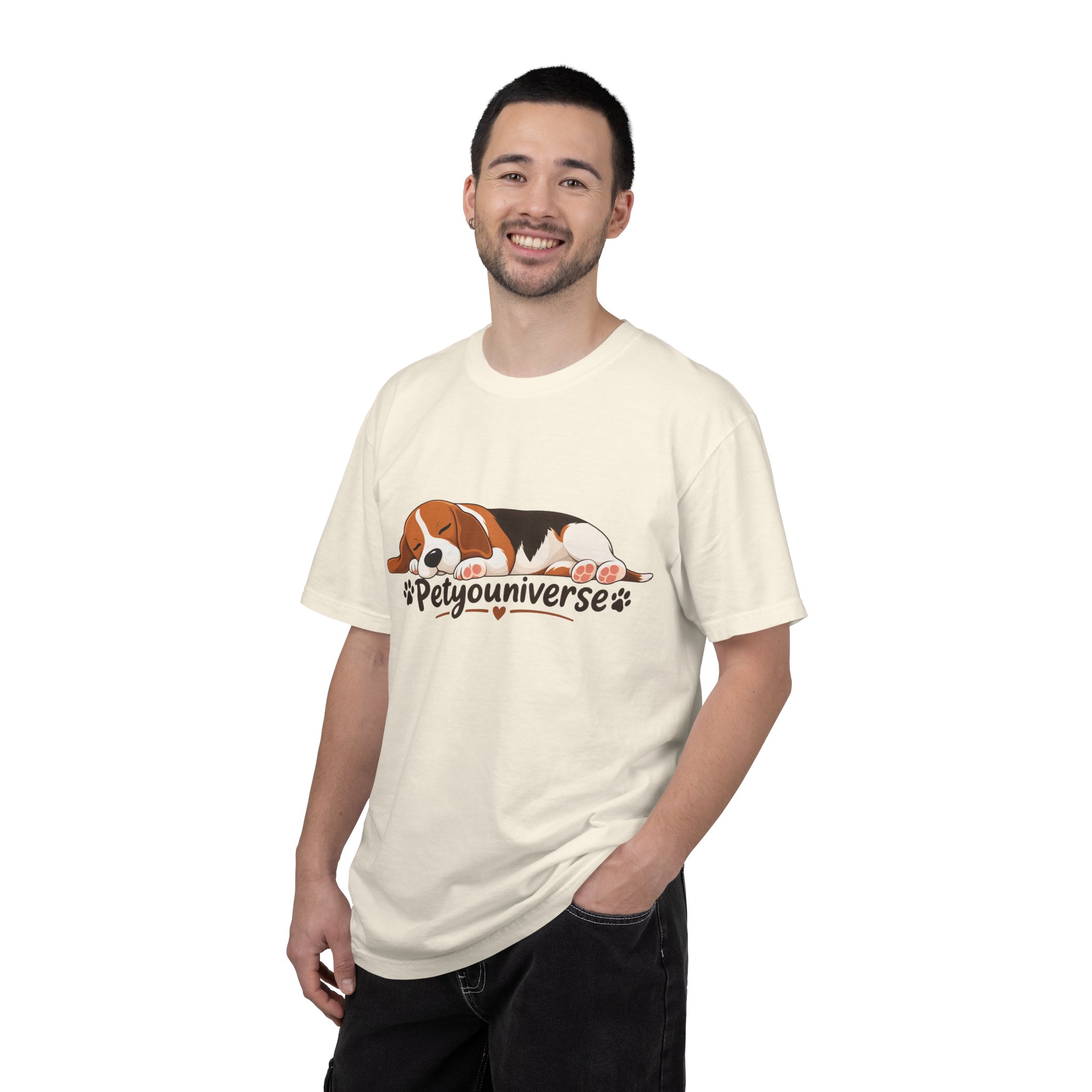 Sleeping Beagle T-Shirt — Cute "PetYoUniverse" Dog Graphic Tee - Image 13