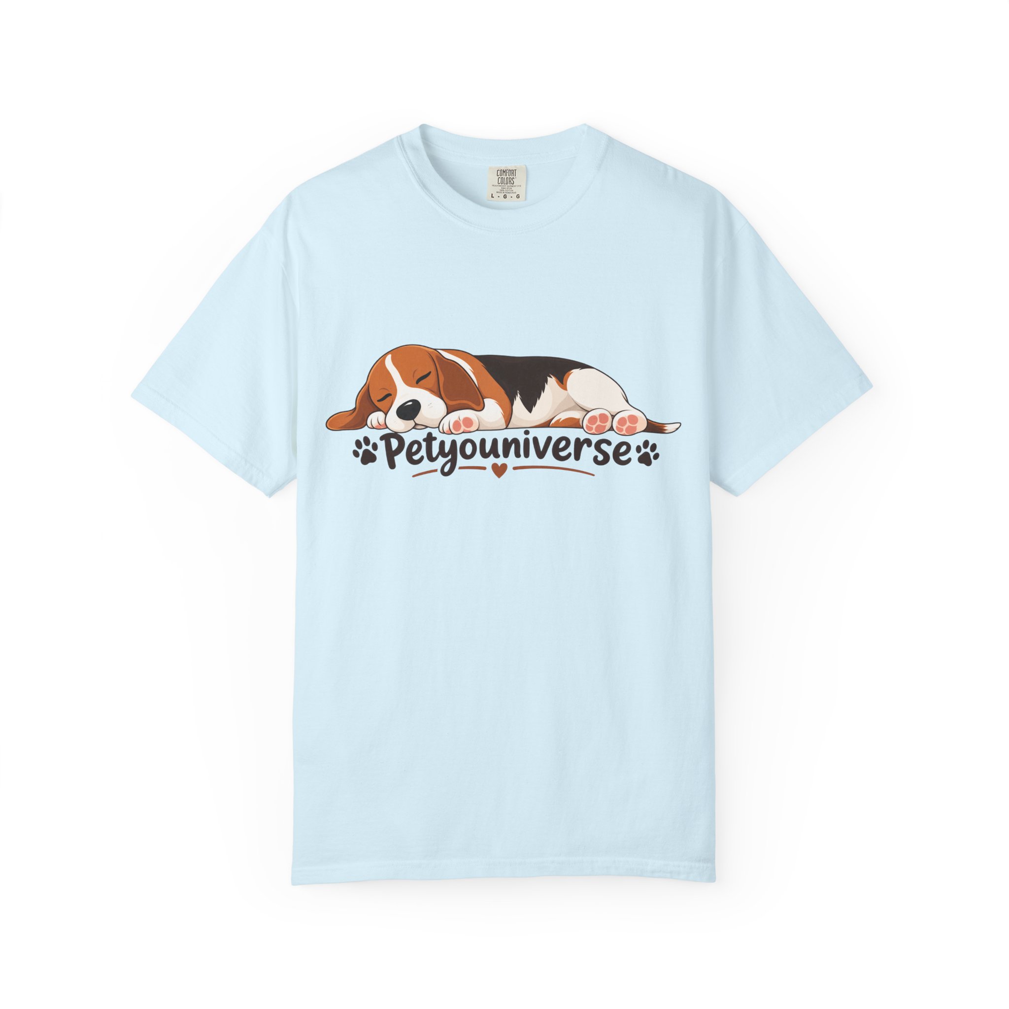 Sleeping Beagle T-Shirt — Cute "PetYoUniverse" Dog Graphic Tee - Image 73
