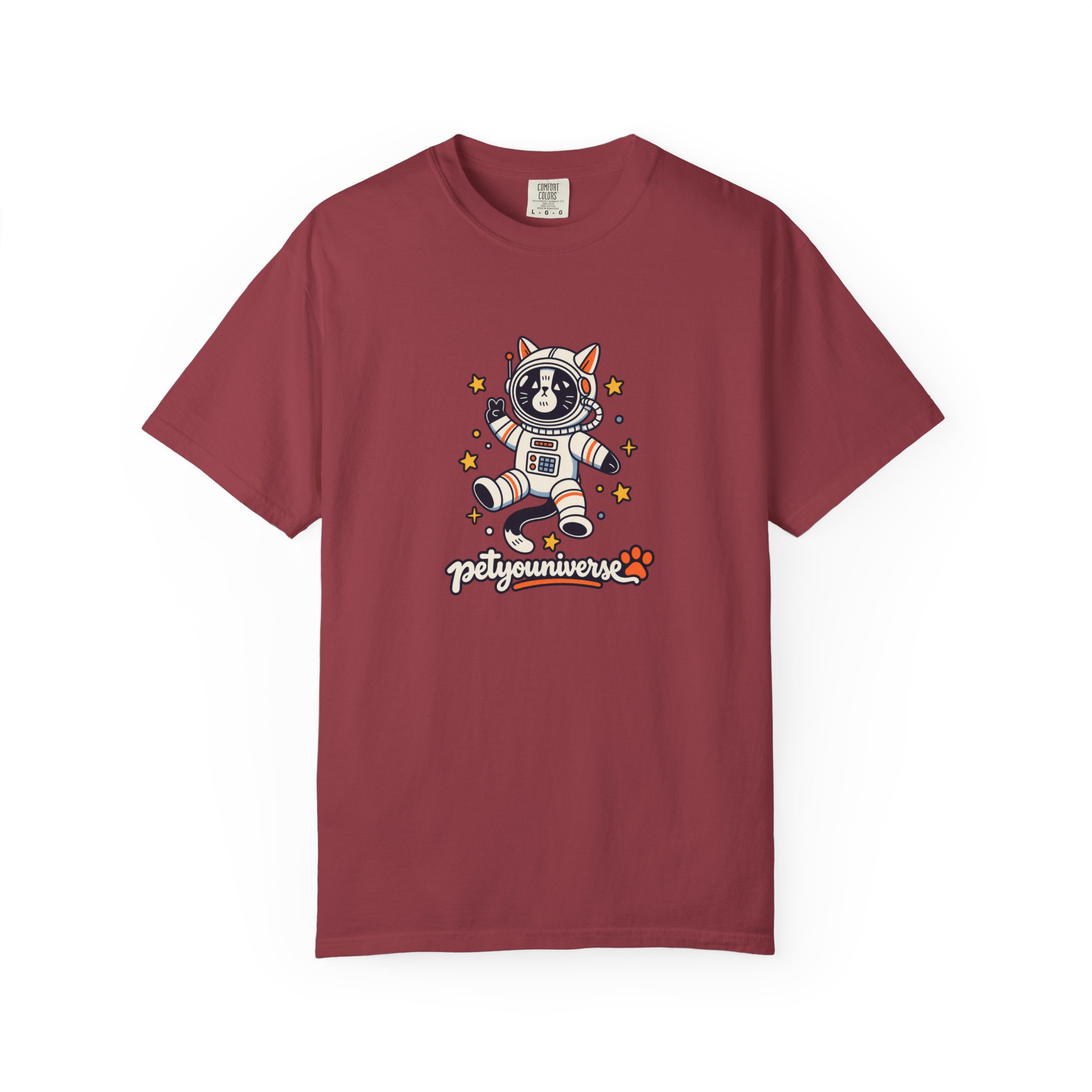 Astronaut Dog T-Shirt — 'PetYoUniverse' Cute Space Pup Tee - Image 127