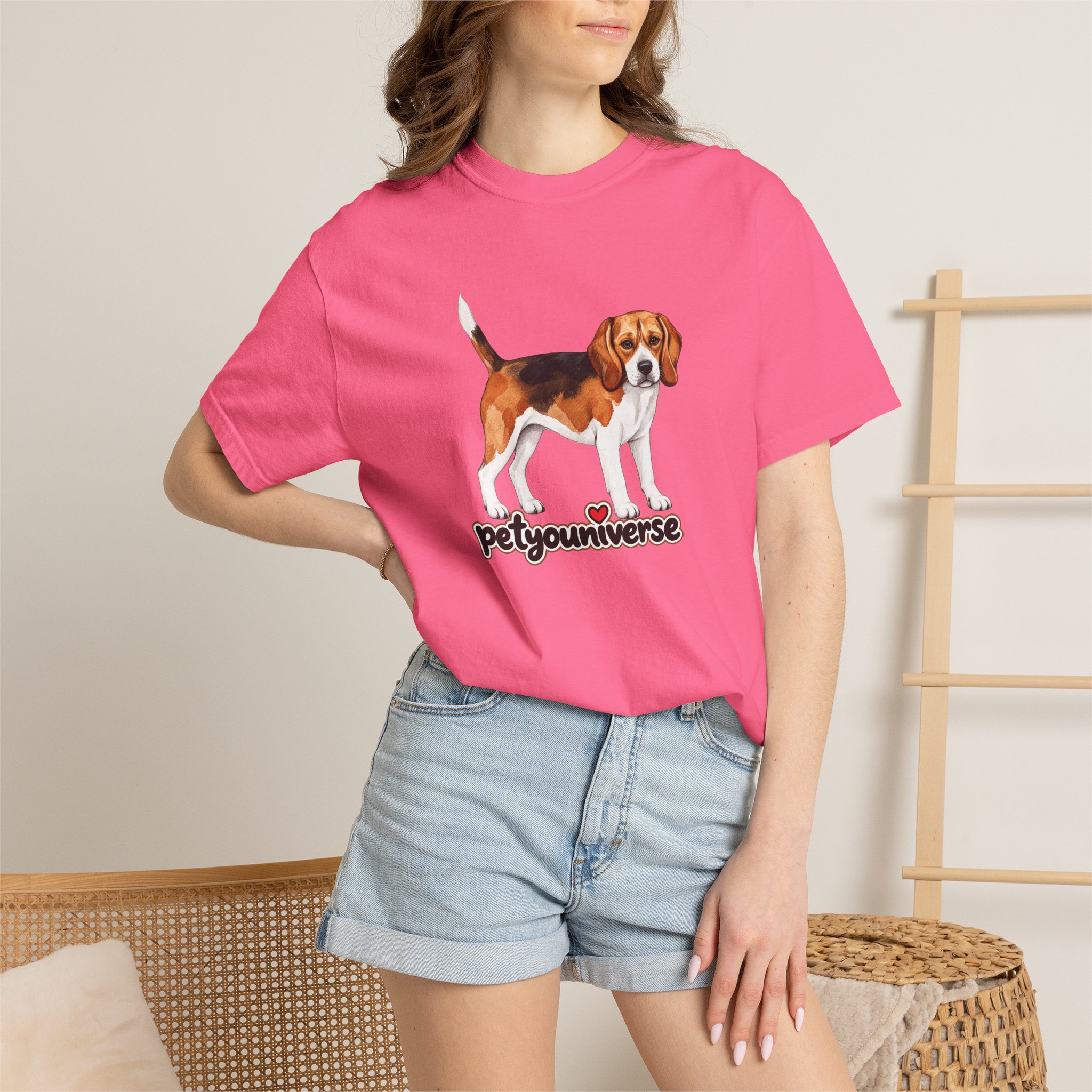 Beagle PetYoUniverse Graphic T-Shirt — Cute Dog Lover Tee - Image 119