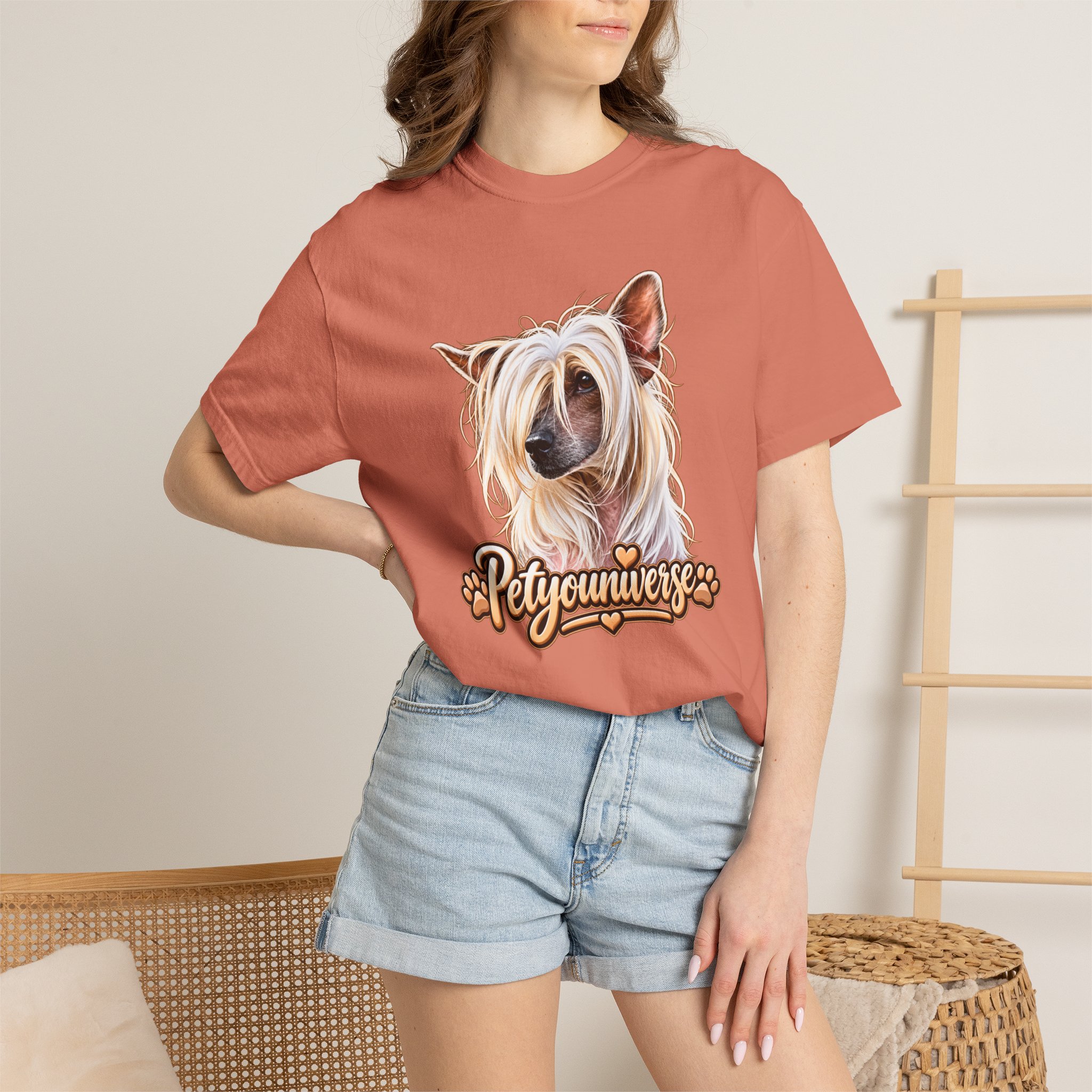 PetYouniverse Chinese Crested Dog T-Shirt — Cute Pet Portrait Tee - Image 2