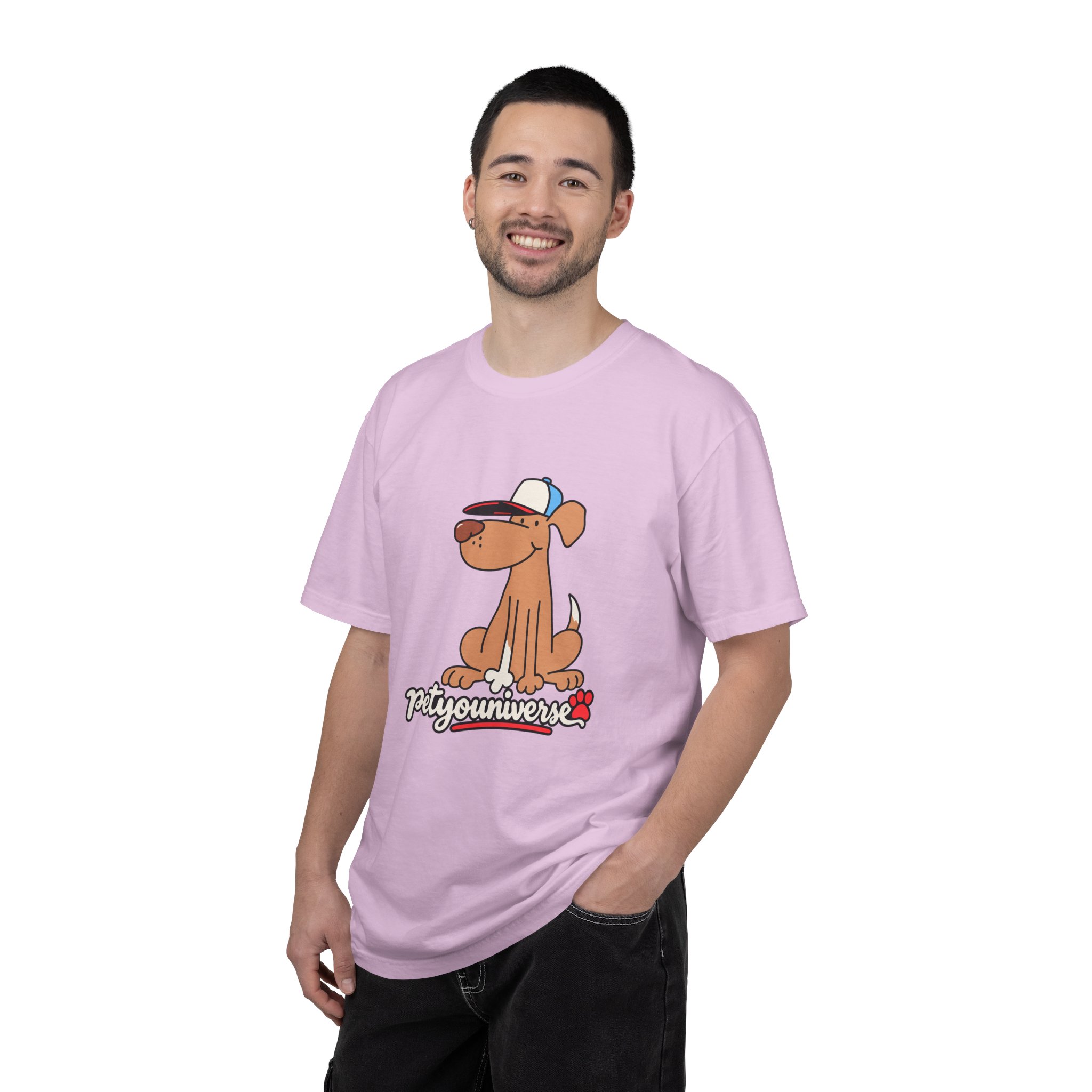 Dog Cartoon Tee — "PetYoUniverse" Puppy Graphic T-Shirt - Image 121