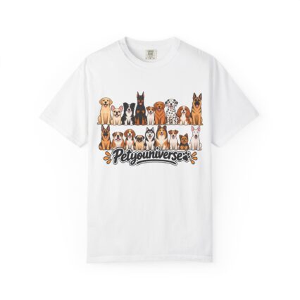 Dog Lovers T-Shirt — 'PetYoUniverse' Cute Multi-Breed Graphic Tee