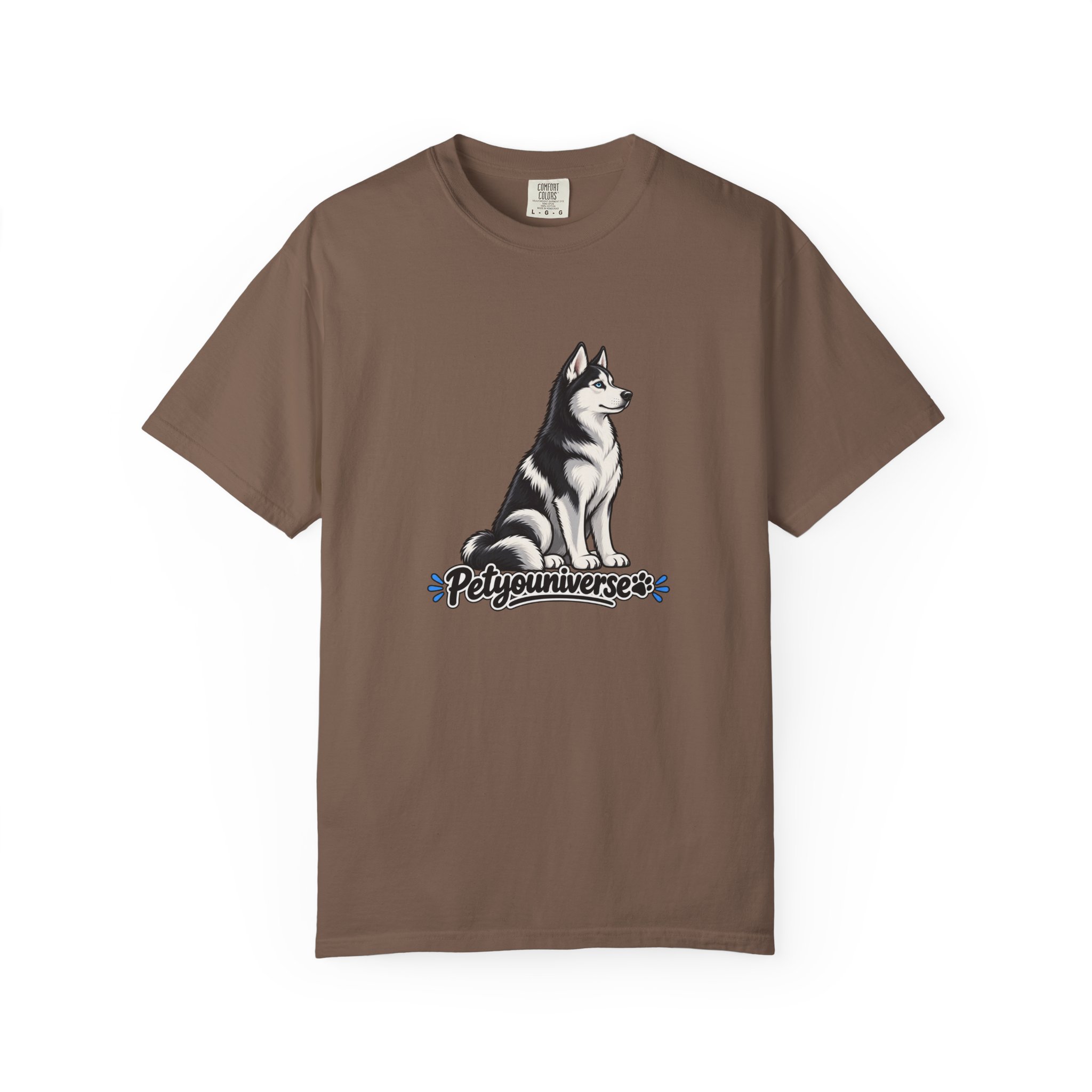 Husky Graphic T-Shirt — 'PetYoUniverse' Retro Dog Tee - Image 37