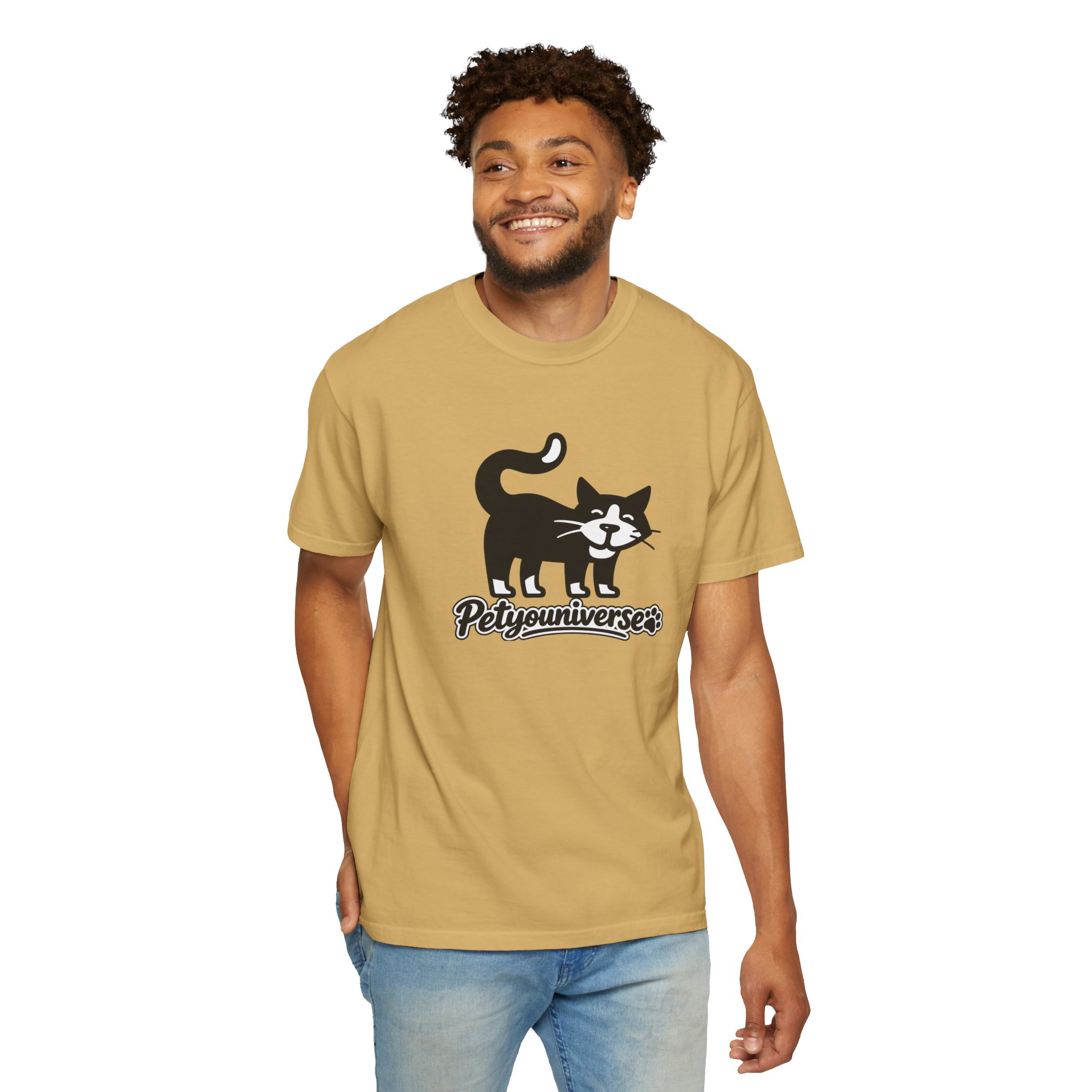 PetYouUniverse Cat Graphic T-Shirt — Vintage Cat Logo Tee - Image 25