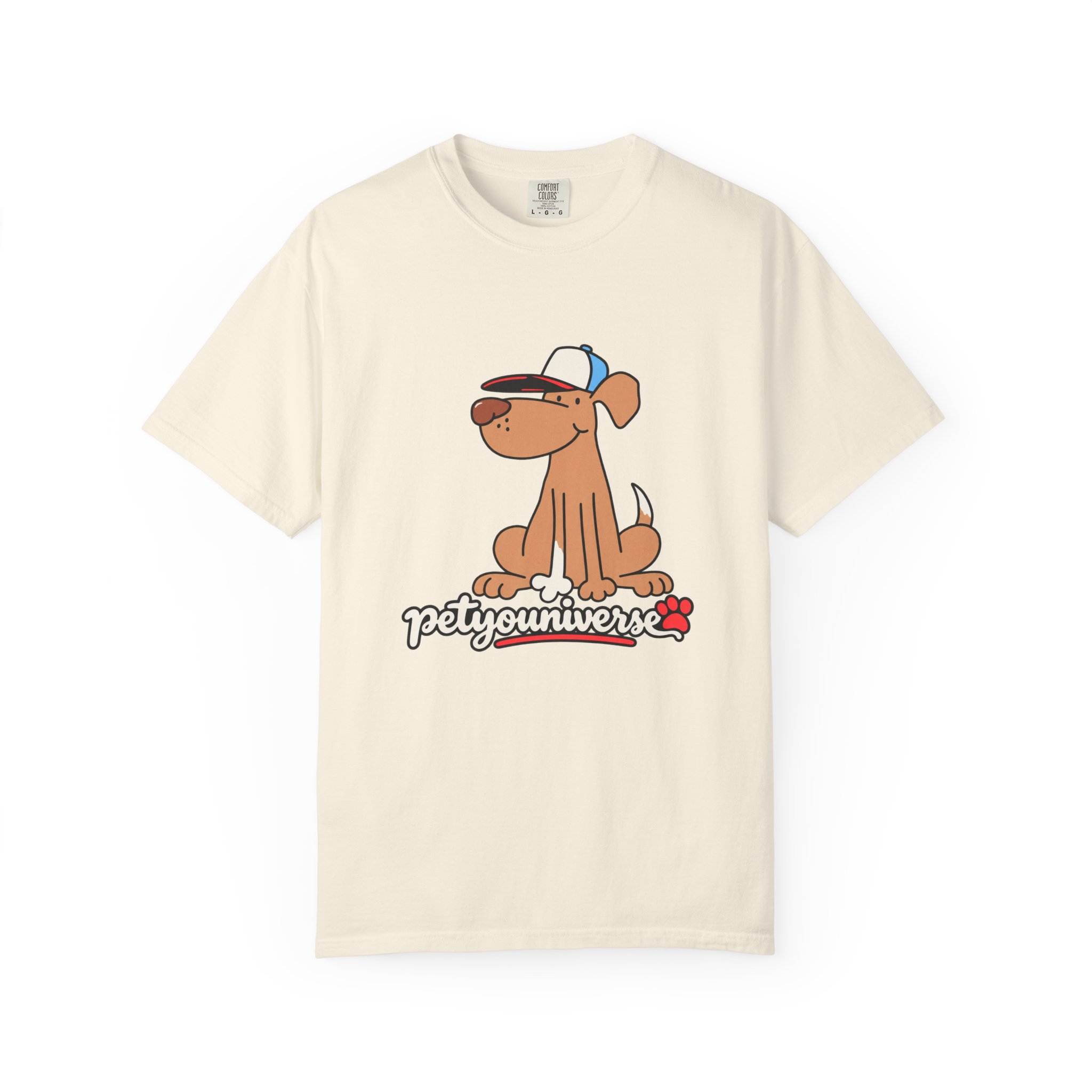 Dog Cartoon Tee — "PetYoUniverse" Puppy Graphic T-Shirt - Image 10