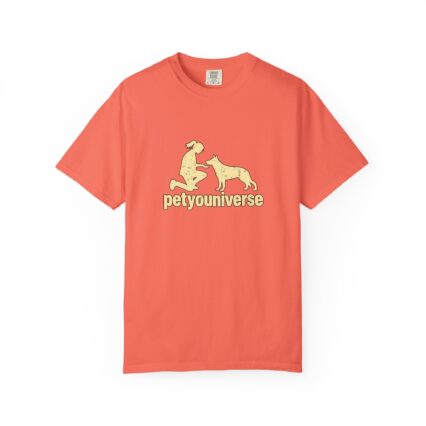 PetYoUniverse Dog Lover T-Shirt — Retro Paw & Pet Silhouette Tee