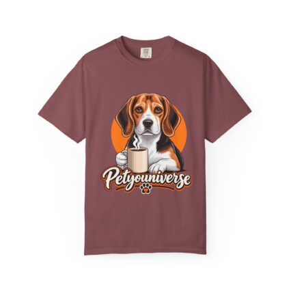 Beagle Coffee Tee — "PetYoUniverse" Dog Lover Shirt
