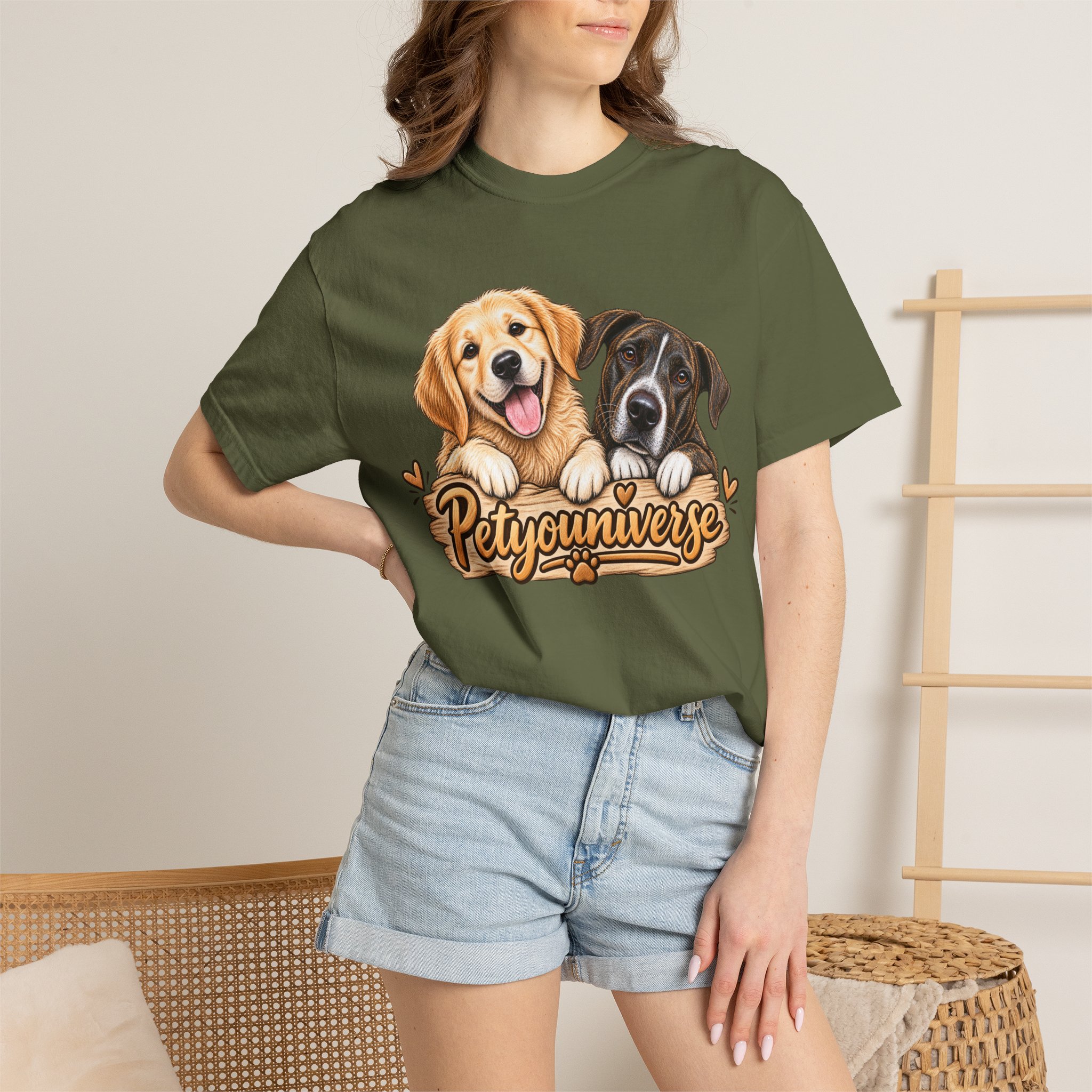 Petyouniverse Cute Dogs Graphic T-Shirt - Image 56