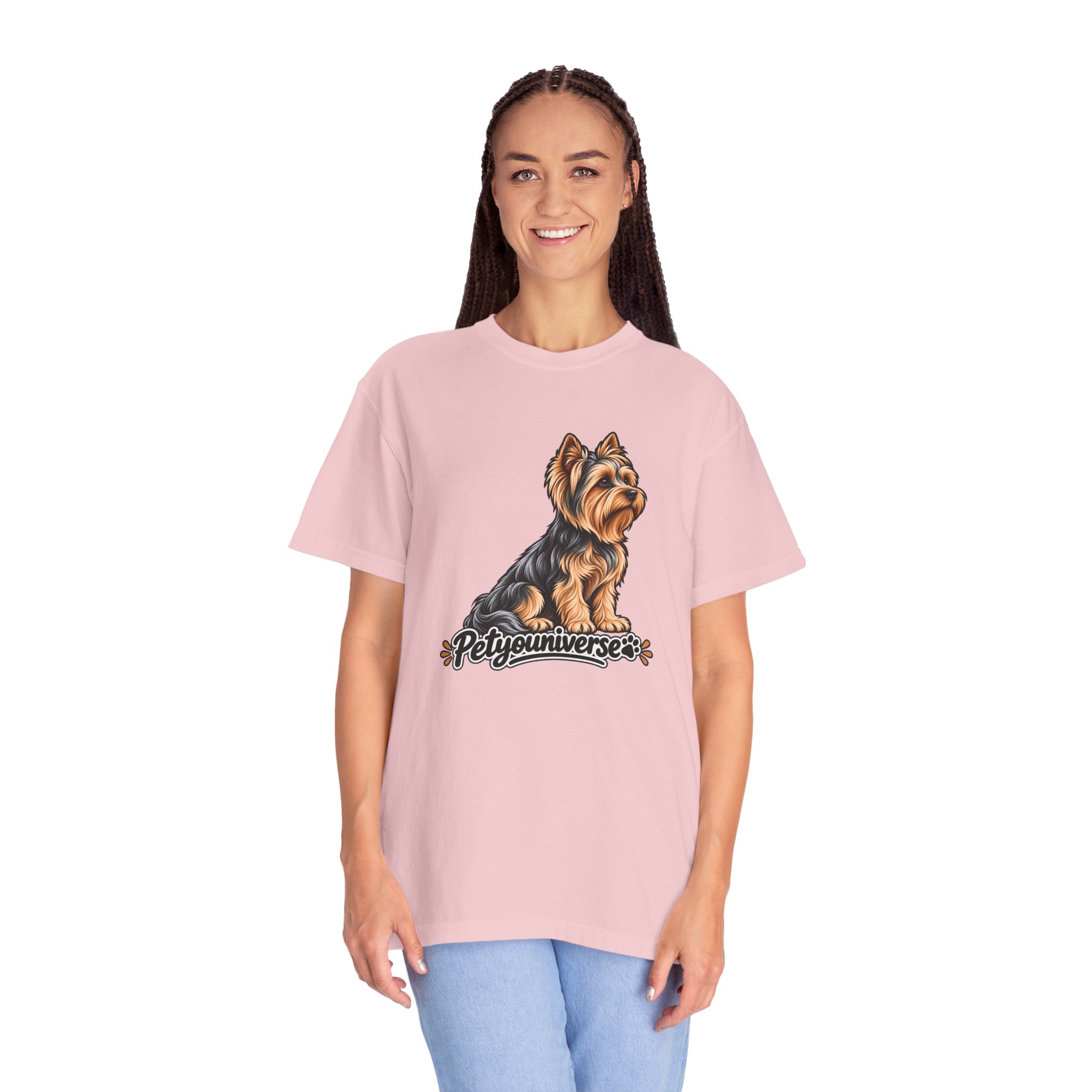 Yorkshire Terrier Graphic T-Shirt — 'Petyouniverse' Dog Lover Tee - Image 77