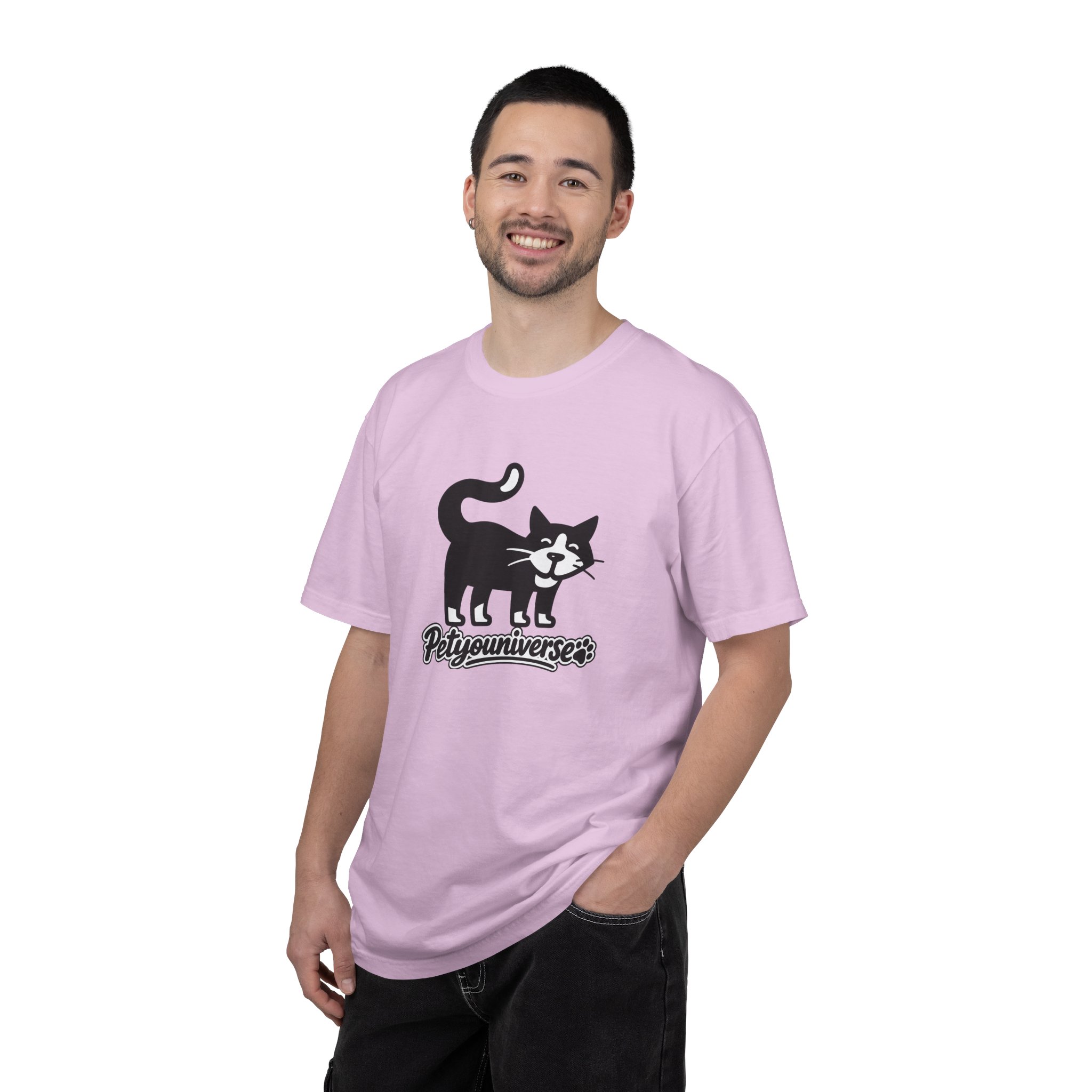 PetYouUniverse Cat Graphic T-Shirt — Vintage Cat Logo Tee - Image 112