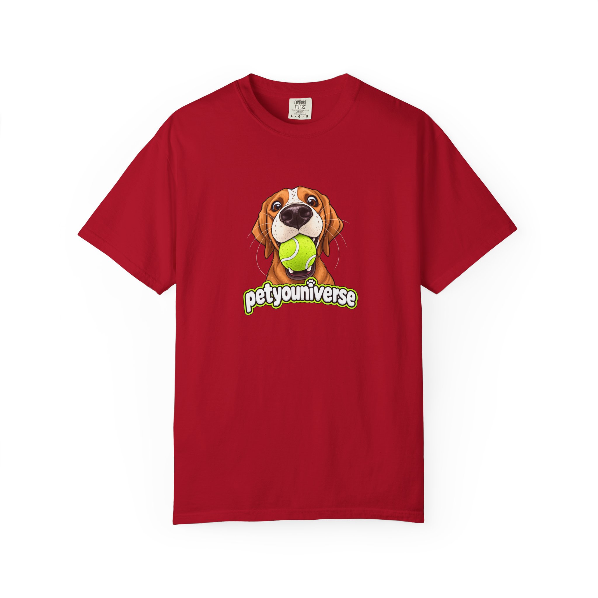 PetYoUniverse Tee — Cute Dog Holding Tennis Ball Graphic T‑Shirt - Image 127