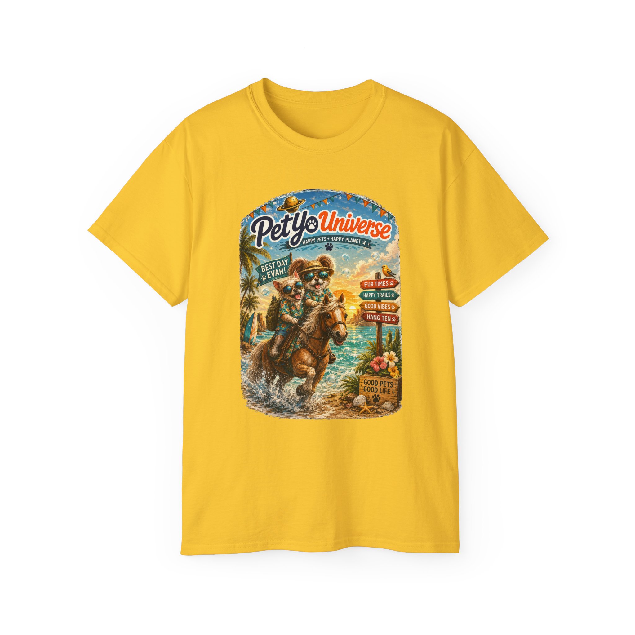 T-Shirt — PetYoUniverse Camping Cat Graphic Tee - Image 31