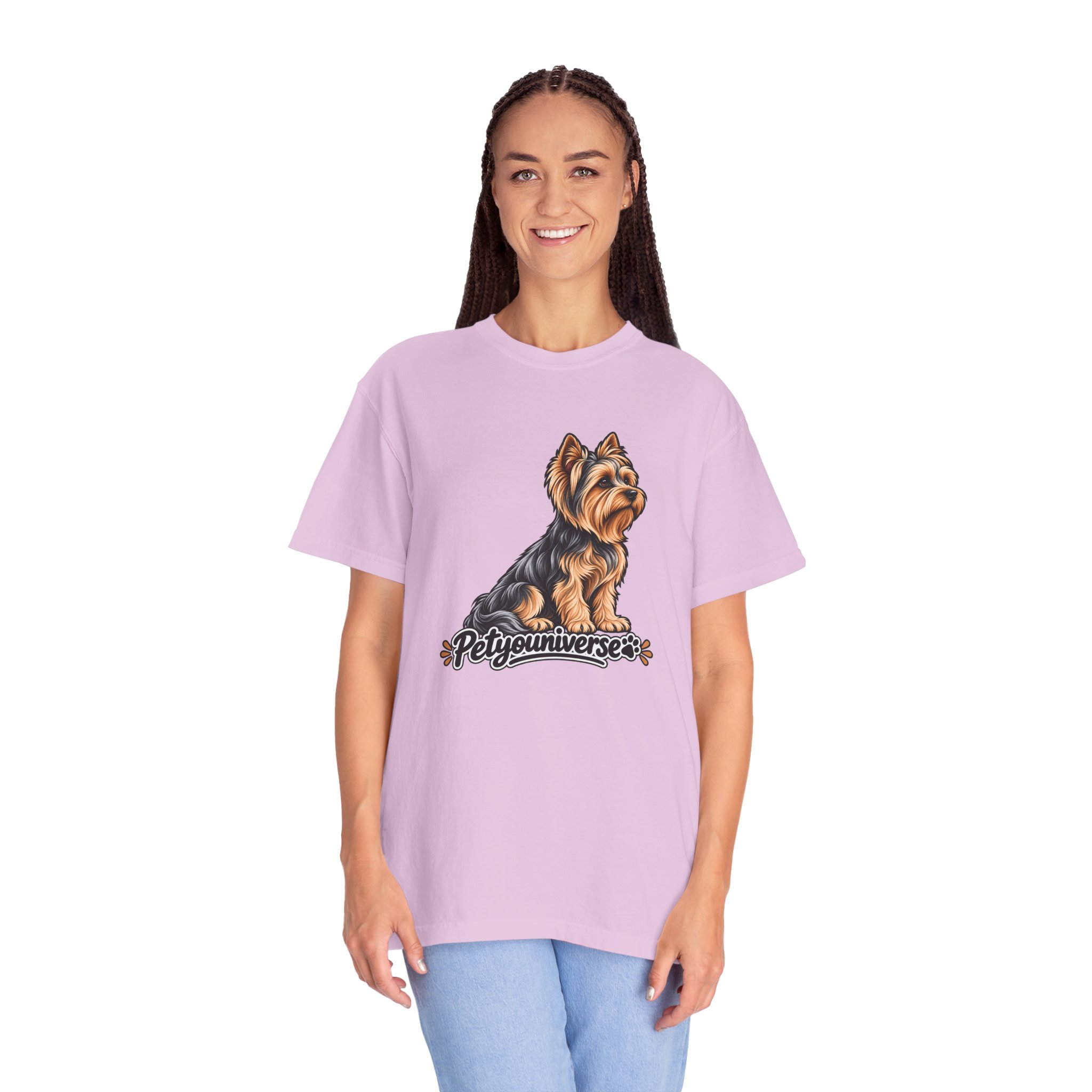 Yorkshire Terrier Graphic T-Shirt — 'Petyouniverse' Dog Lover Tee - Image 68