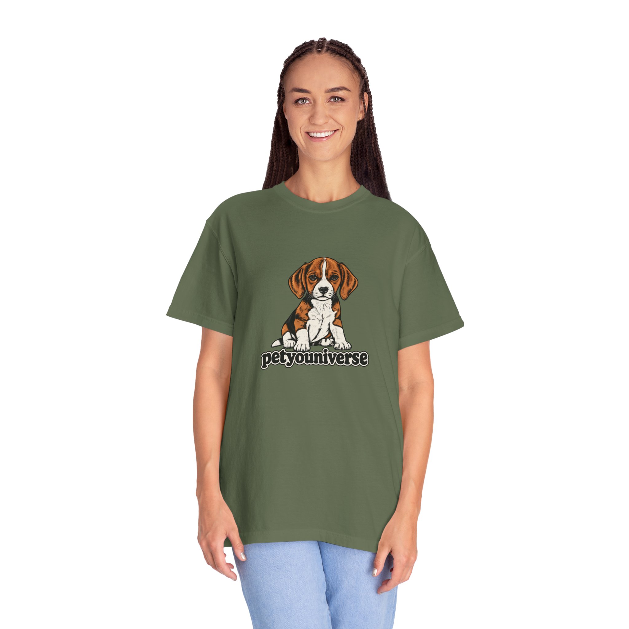 Beagle Puppy Tee — "PetYoUniverse" Graphic T-Shirt - Image 50
