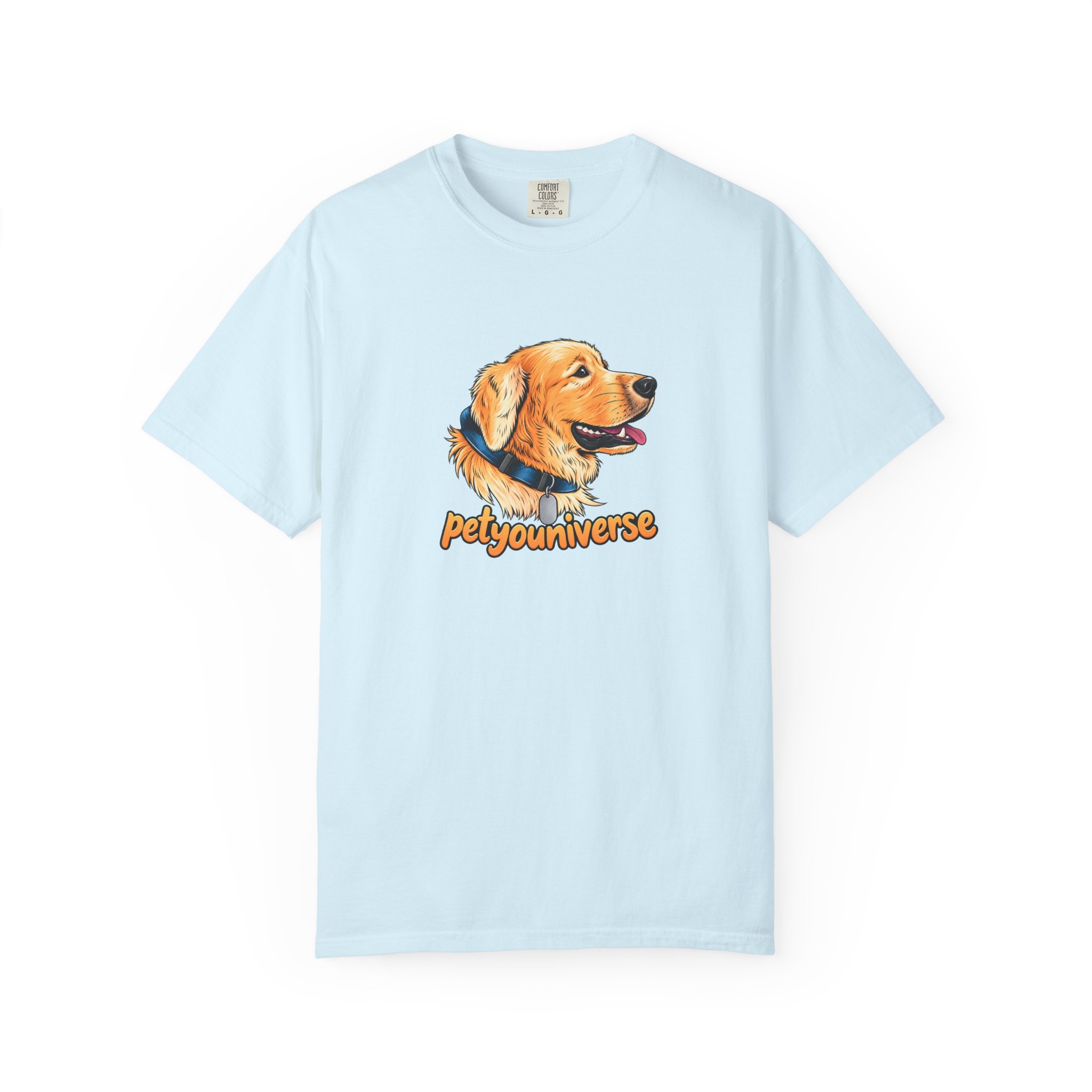 Golden Retriever Portrait T-Shirt – PetYoUniverse Graphic Tee - Image 64