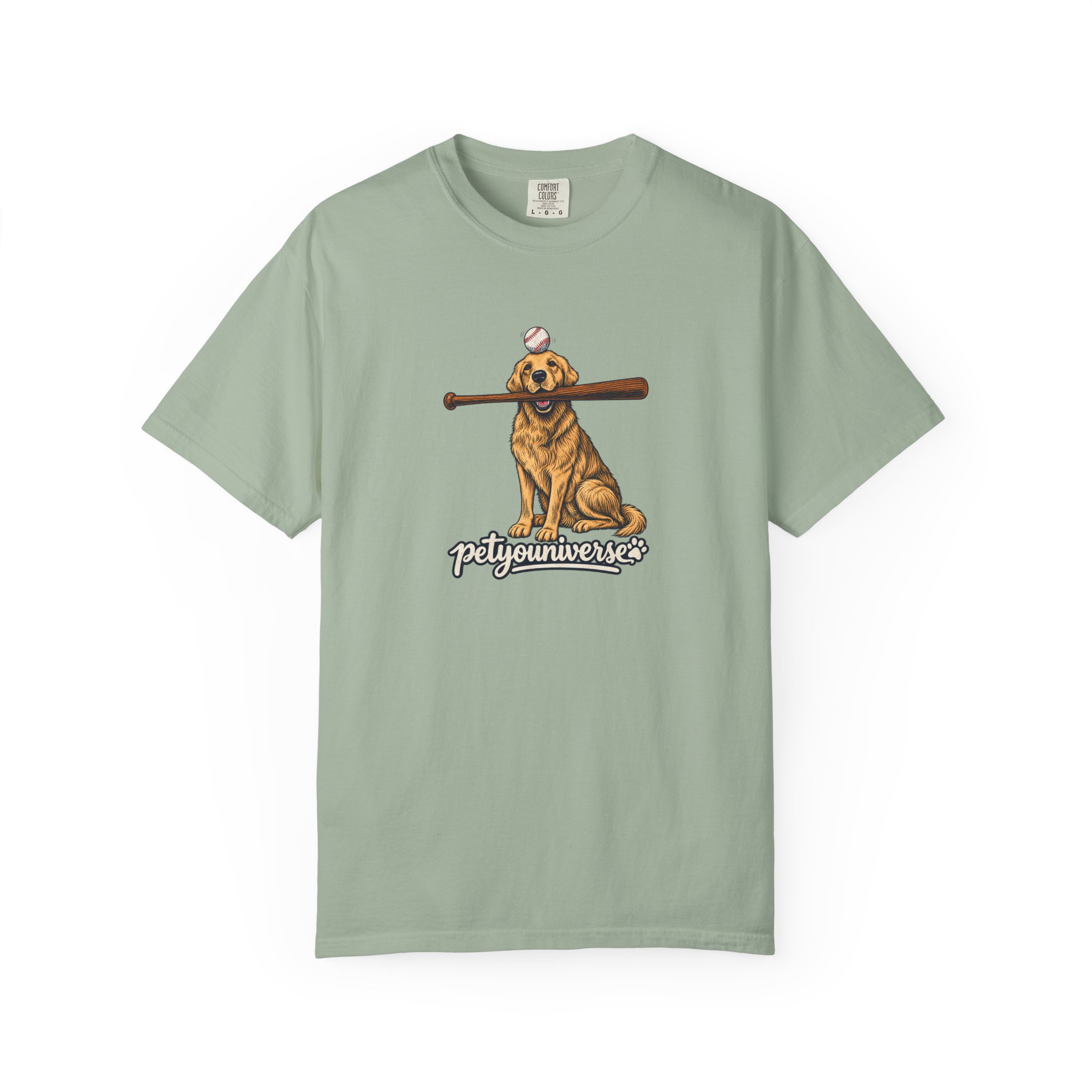 Golden Retriever Baseball Dog T-Shirt — “PetYoUniverse” Vintage Graphic Tee - Image 91