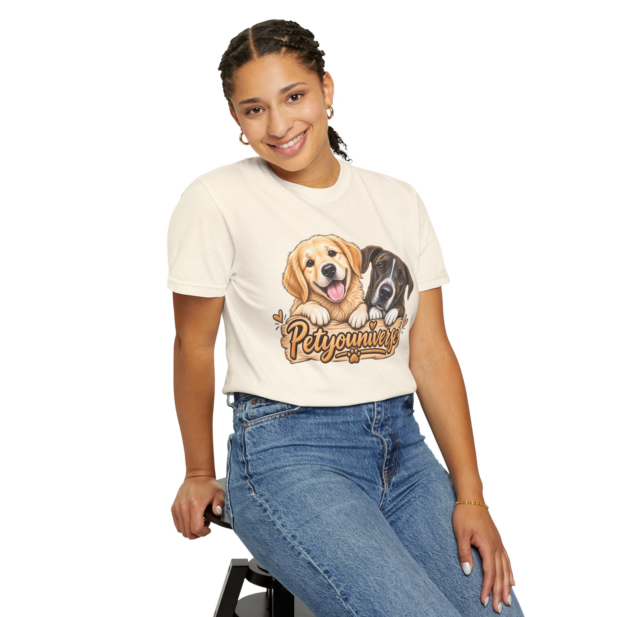 Petyouniverse Cute Dogs Graphic T-Shirt - Image 6