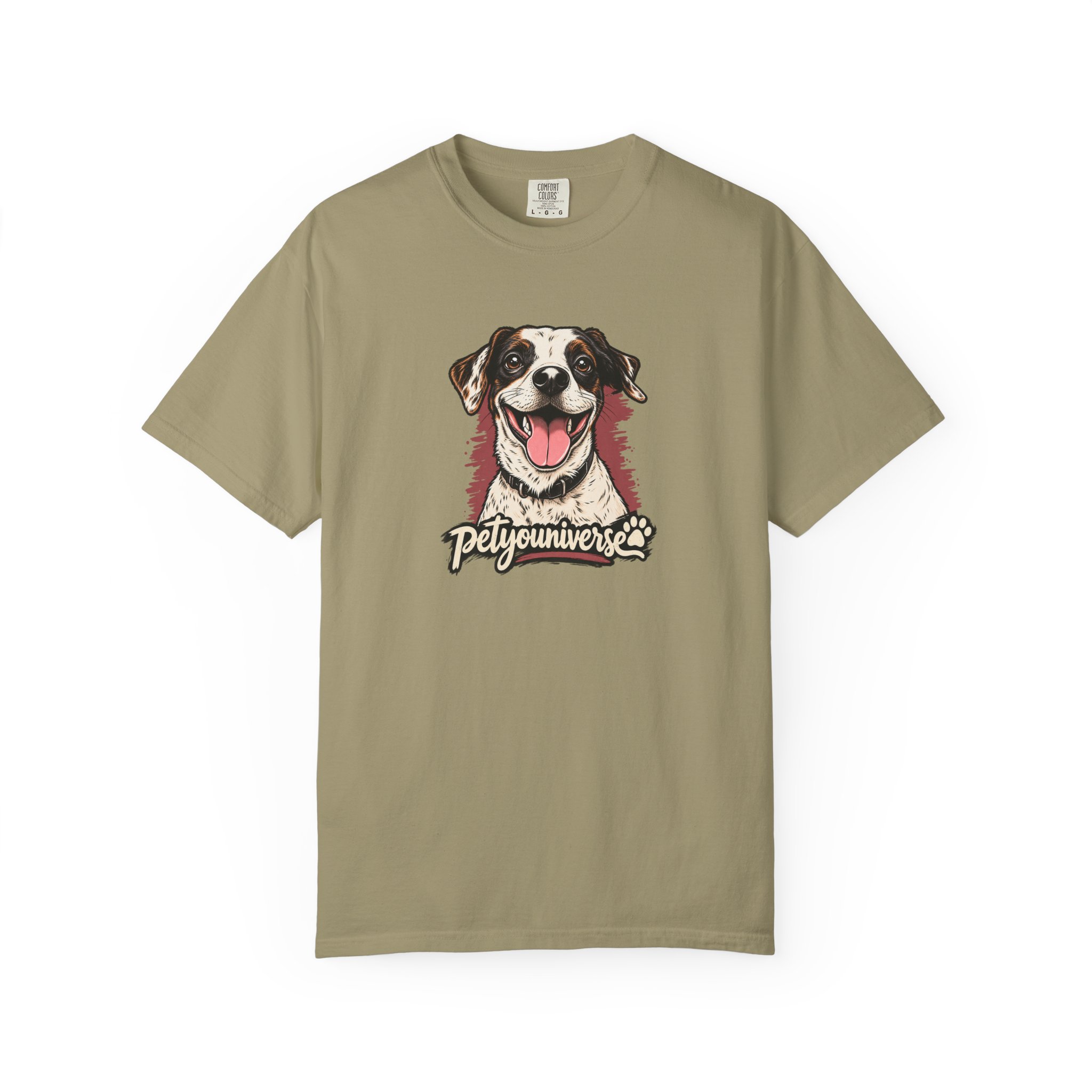 Dog Lover T-Shirt — Smiling Pup "Petyouniverse" Graphic Tee - Image 17