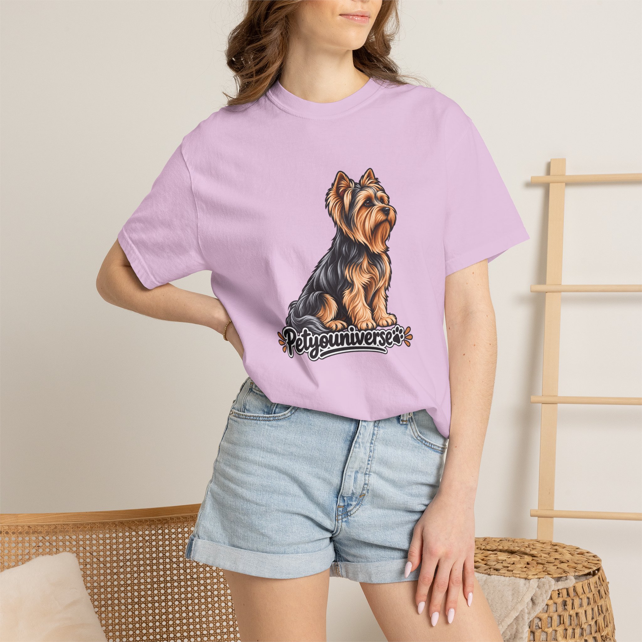 Yorkshire Terrier Graphic T-Shirt — 'Petyouniverse' Dog Lover Tee - Image 65