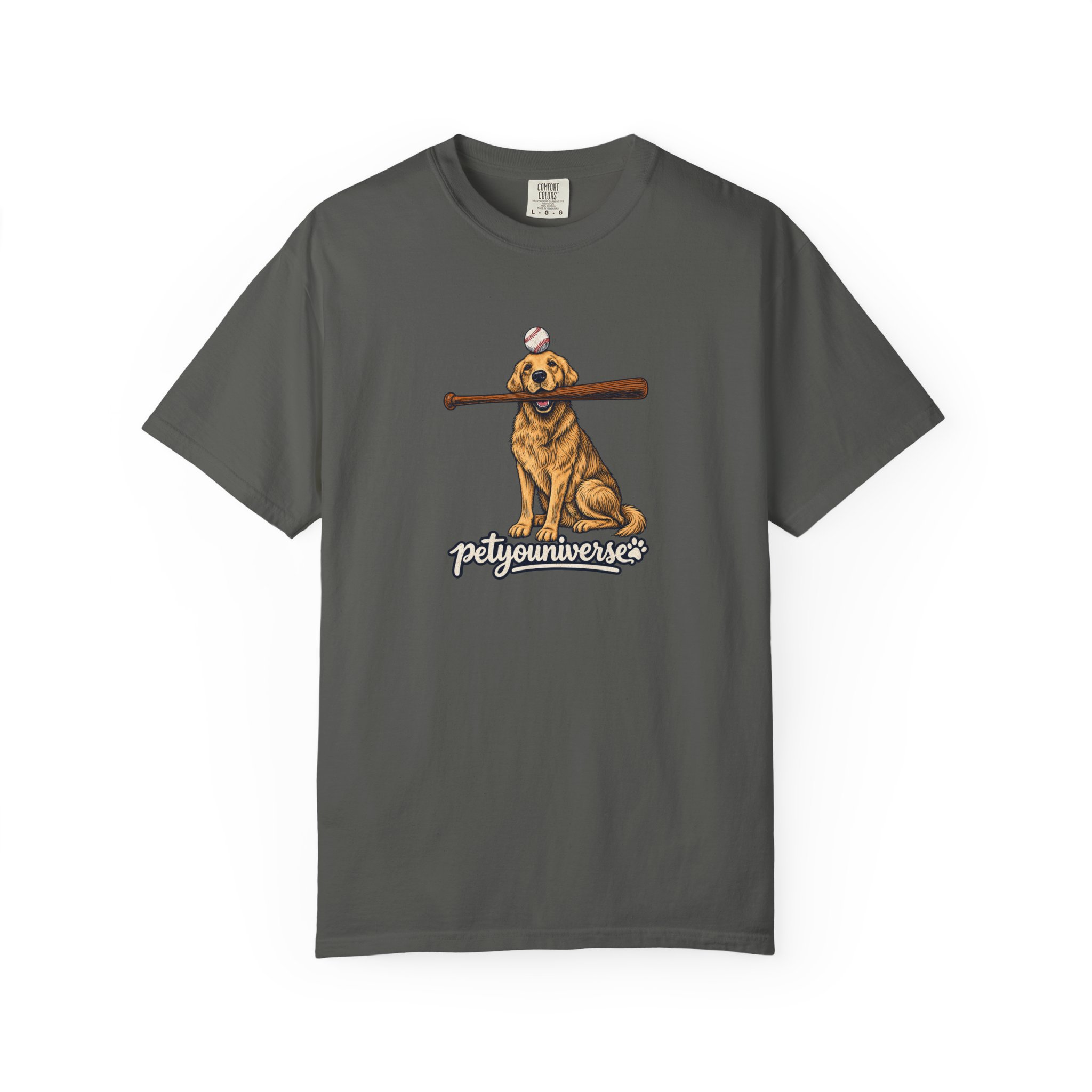 Golden Retriever Baseball Dog T-Shirt — “PetYoUniverse” Vintage Graphic Tee - Image 64