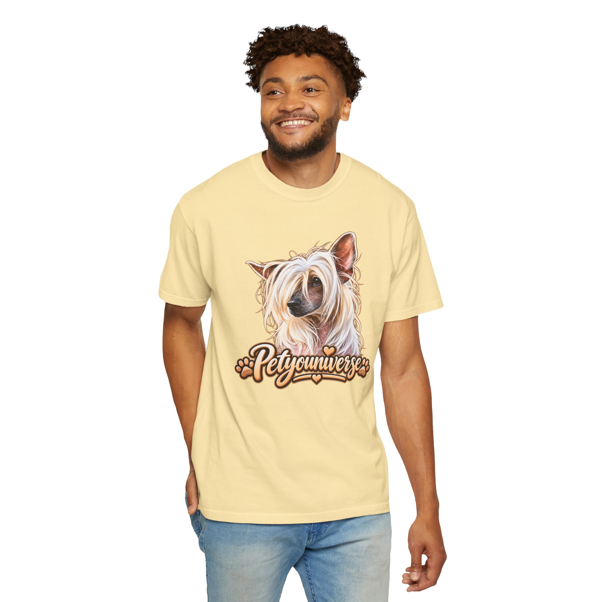 PetYouniverse Chinese Crested Dog T-Shirt — Cute Pet Portrait Tee - Image 16