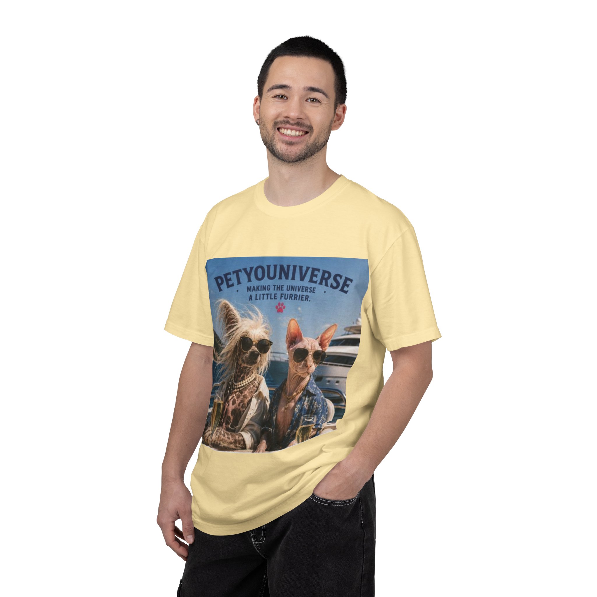 PetYoUniverse T-Shirt — 'Making the Universe a Little Furrier' Retro Dog & Cat Tee - Image 23
