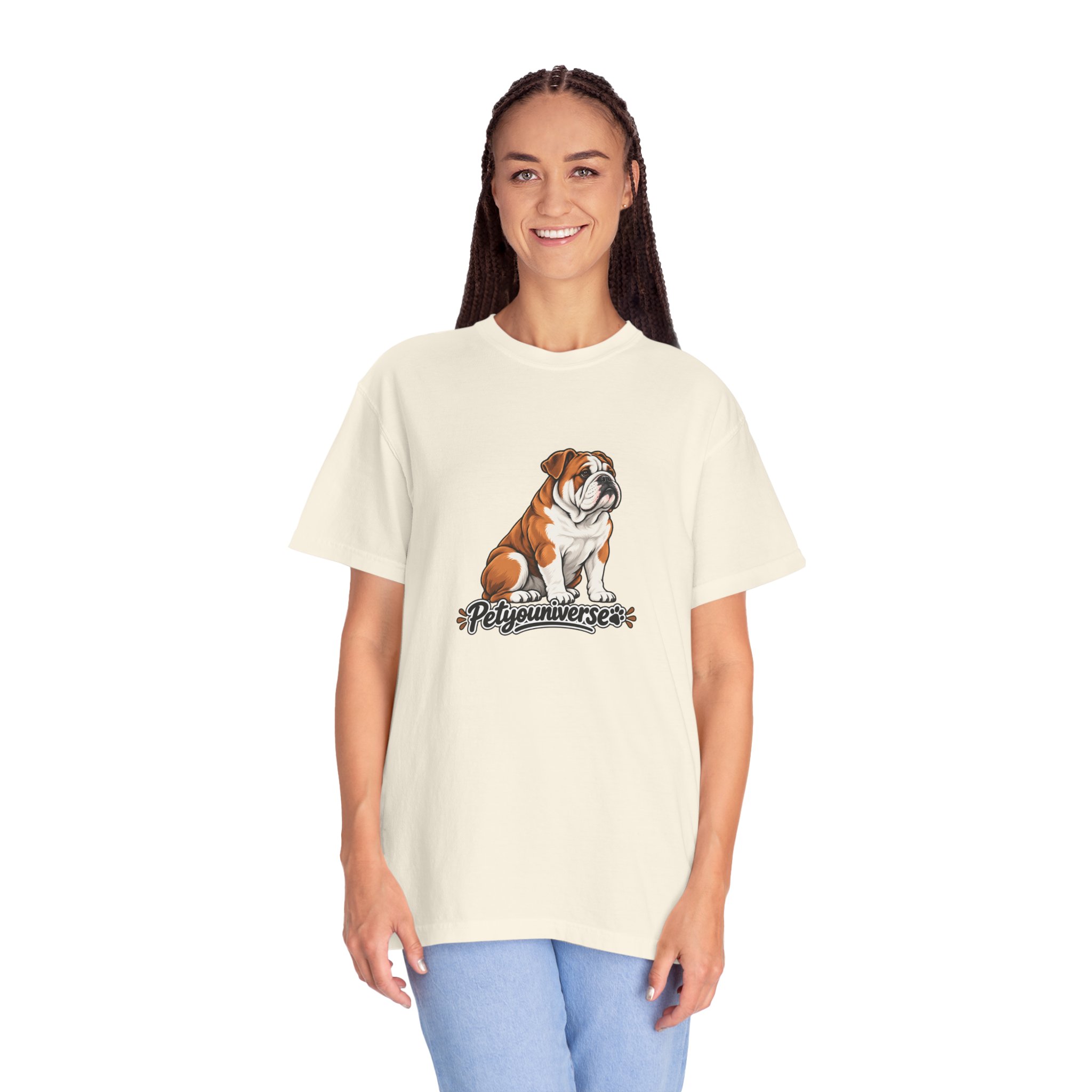 Bulldog Graphic T-Shirt — "PetYoUniverse" Cute Dog Tee for Pet Lovers - Image 14