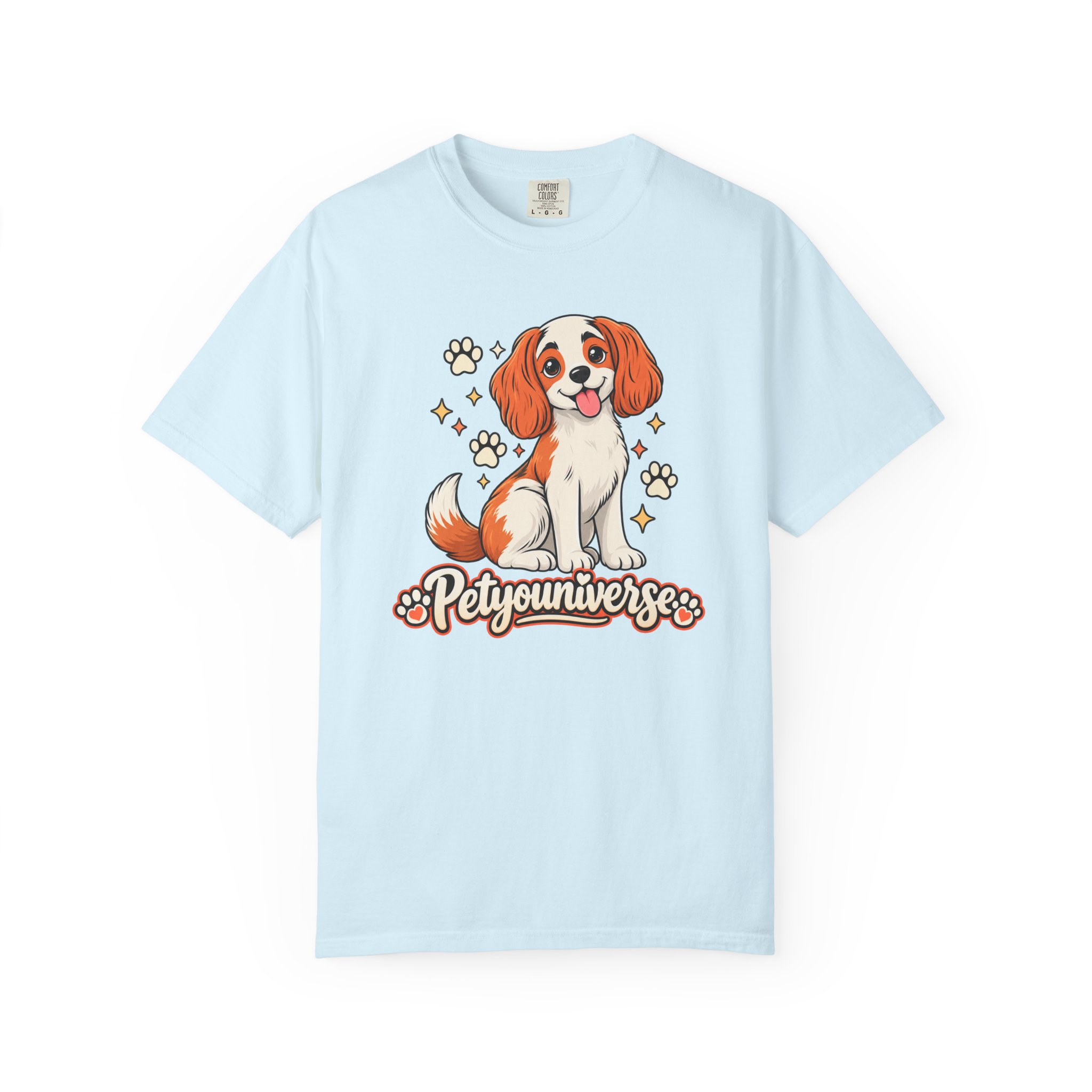 Cavalier King Charles Dog T-Shirt — "PetYoUniverse" Cute Puppy Graphic Tee - Image 82
