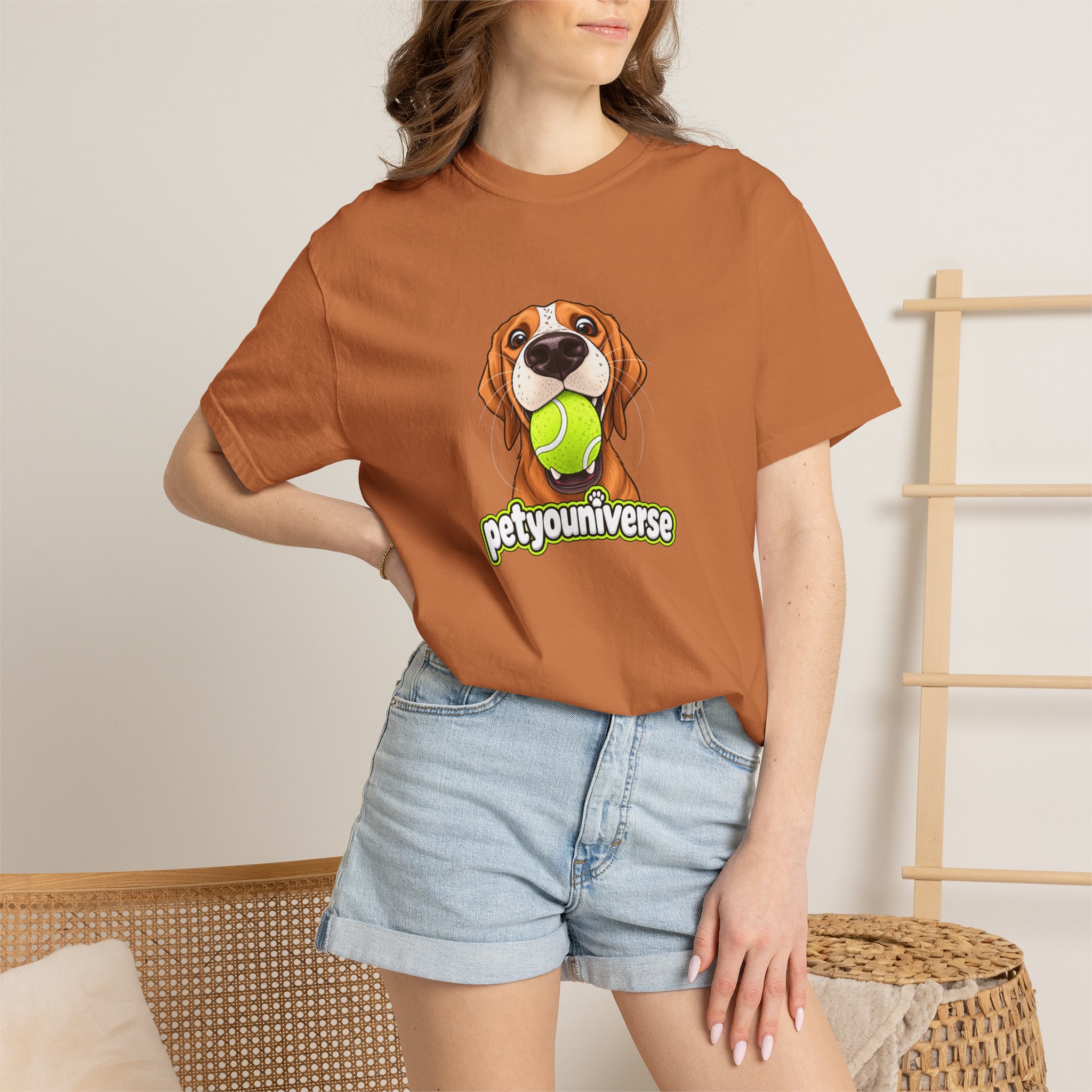 PetYoUniverse Tee — Cute Dog Holding Tennis Ball Graphic T‑Shirt - Image 20