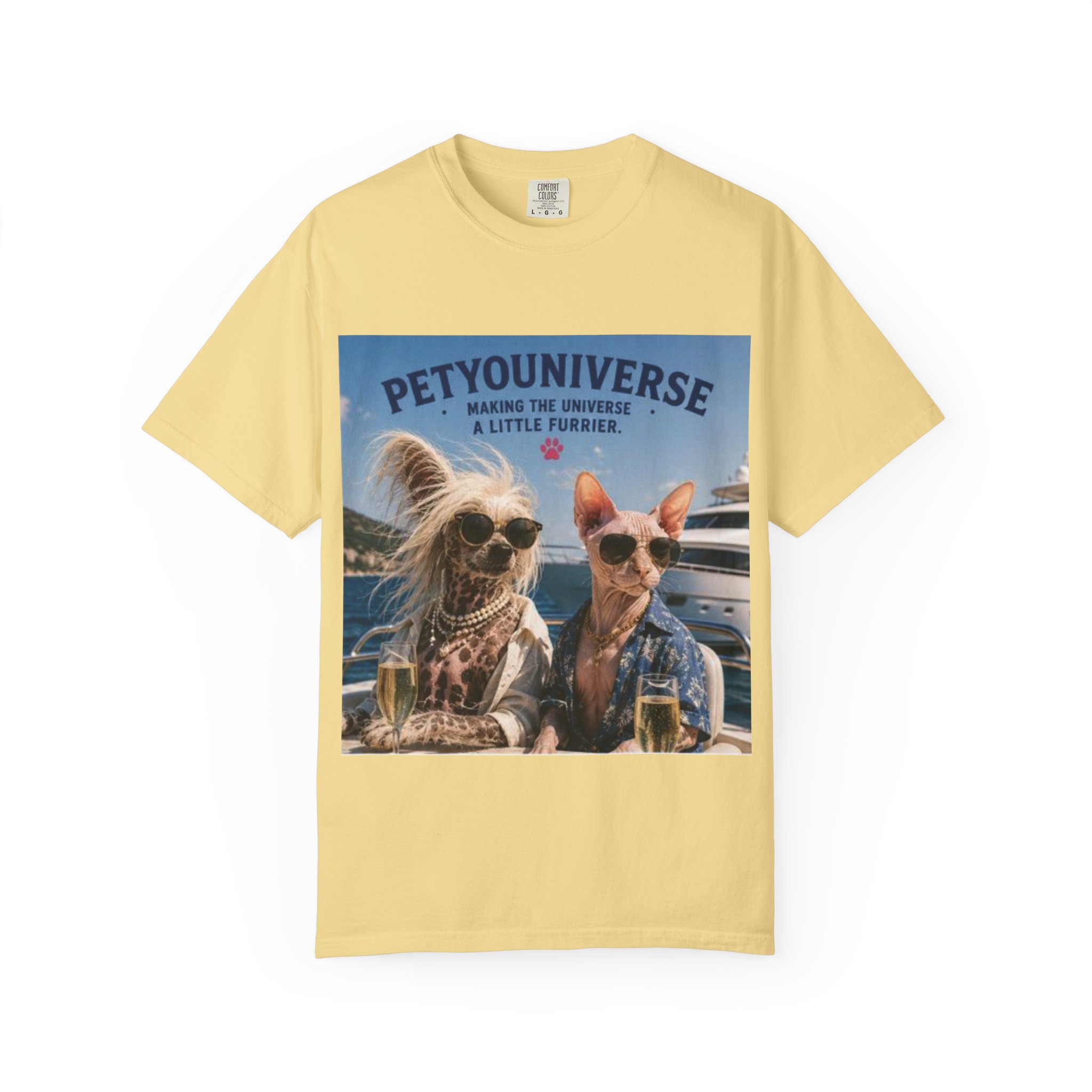 PetYoUniverse T-Shirt — 'Making the Universe a Little Furrier' Retro Dog & Cat Tee - Image 41