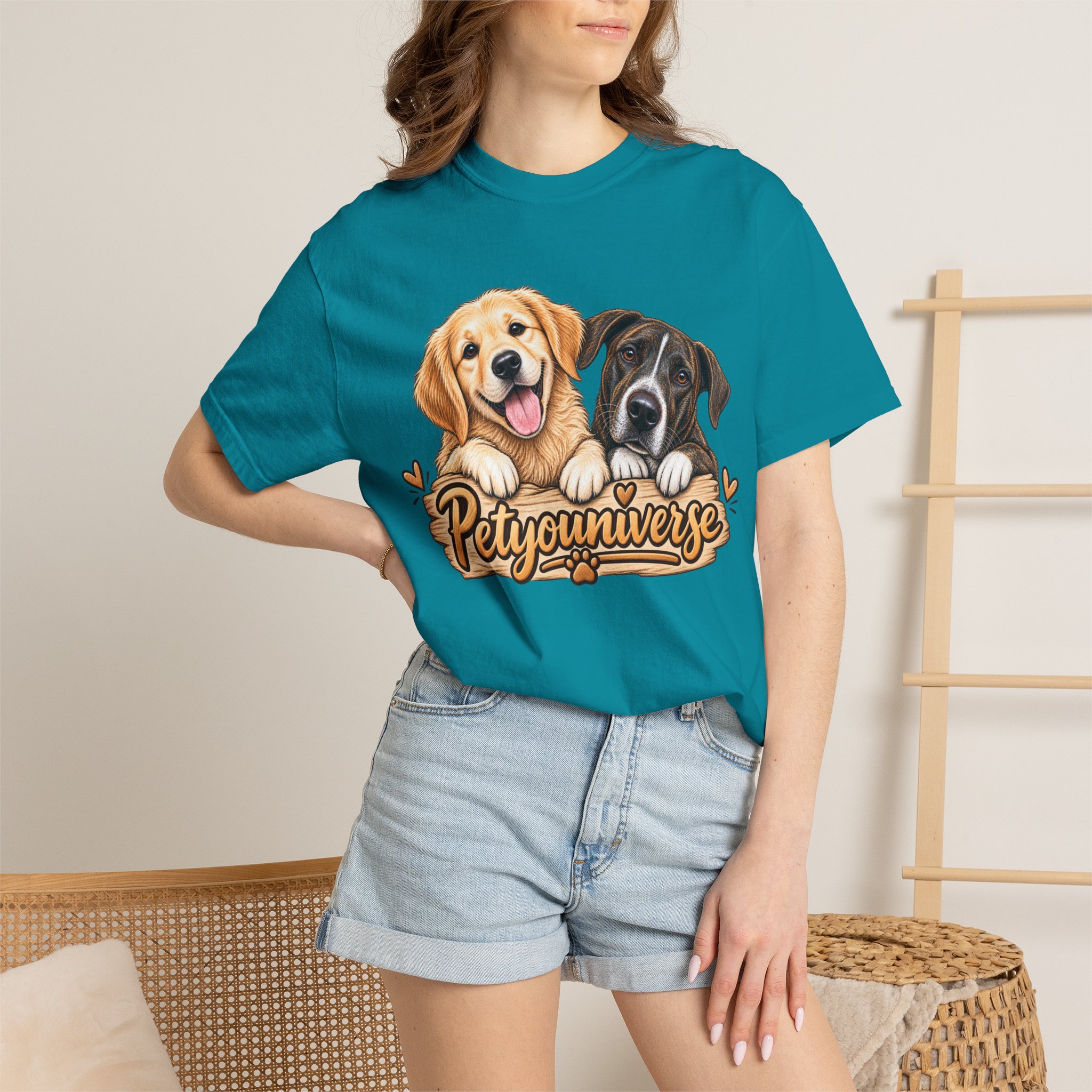 Petyouniverse Cute Dogs Graphic T-Shirt - Image 74