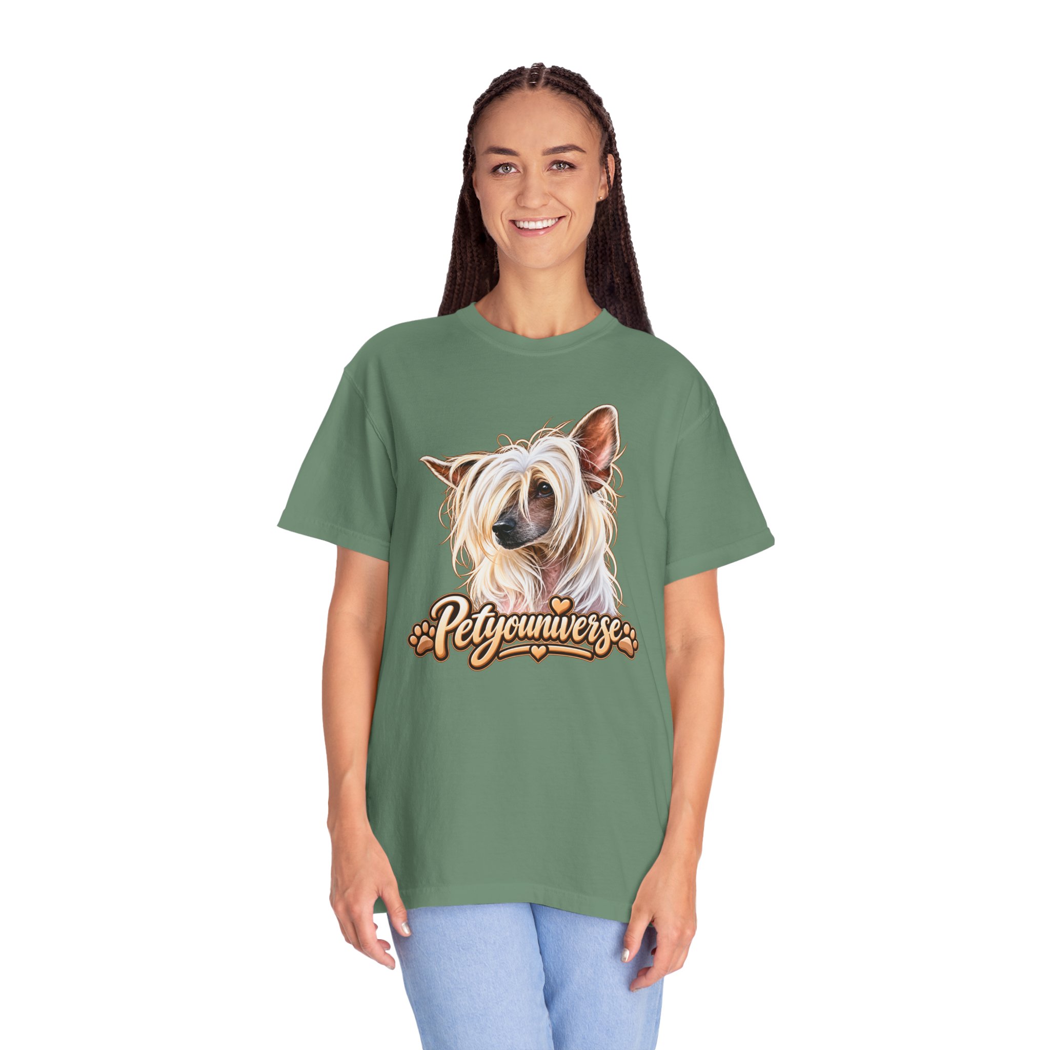 PetYouniverse Chinese Crested Dog T-Shirt — Cute Pet Portrait Tee - Image 95