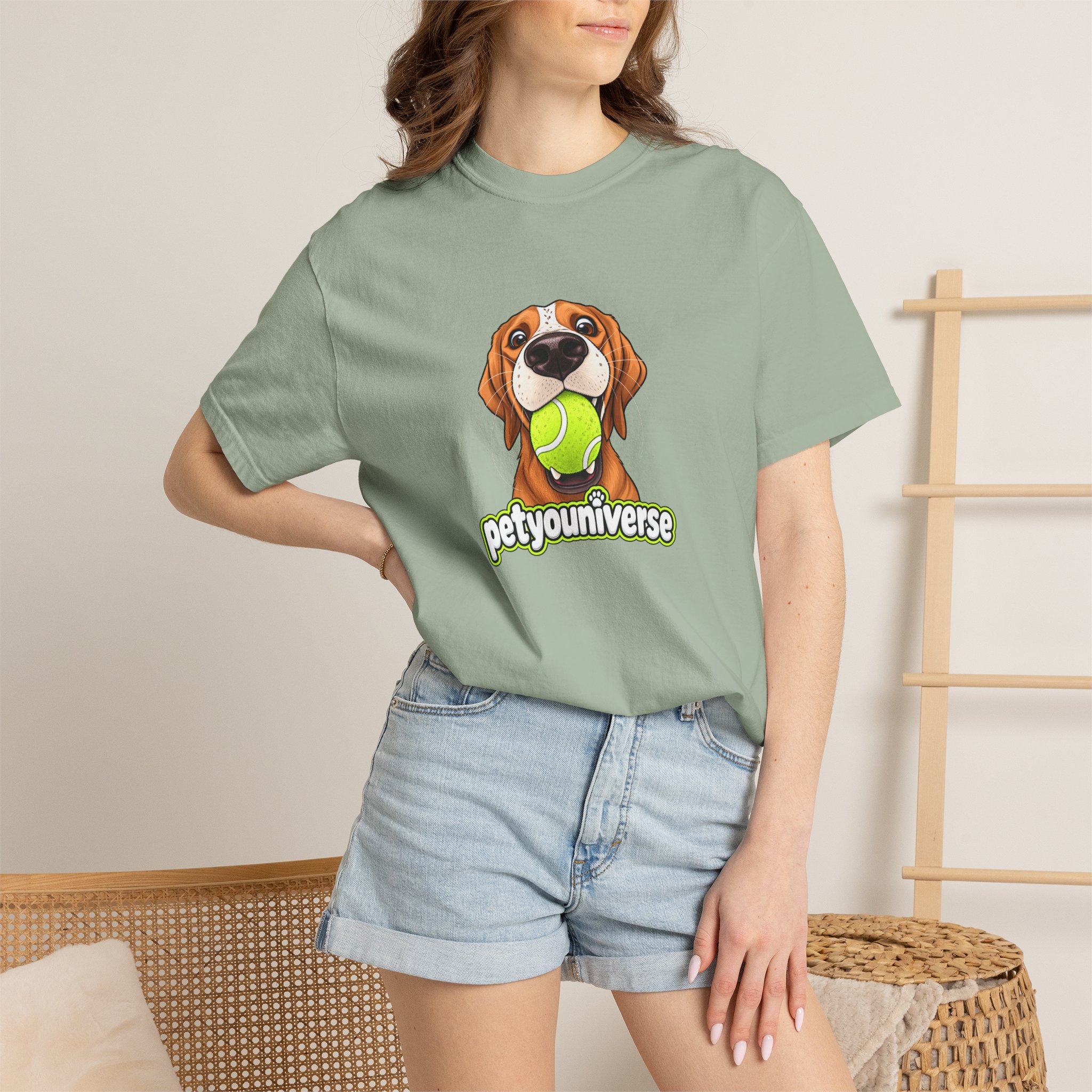 PetYoUniverse Tee — Cute Dog Holding Tennis Ball Graphic T‑Shirt - Image 56