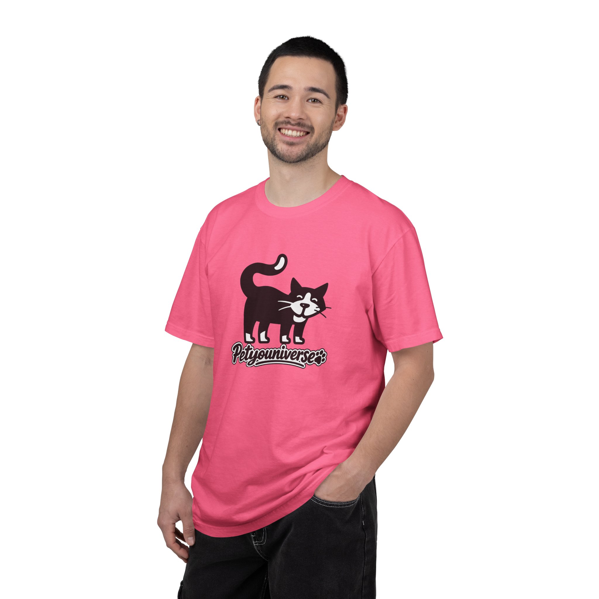 PetYouUniverse Cat Graphic T-Shirt — Vintage Cat Logo Tee - Image 130