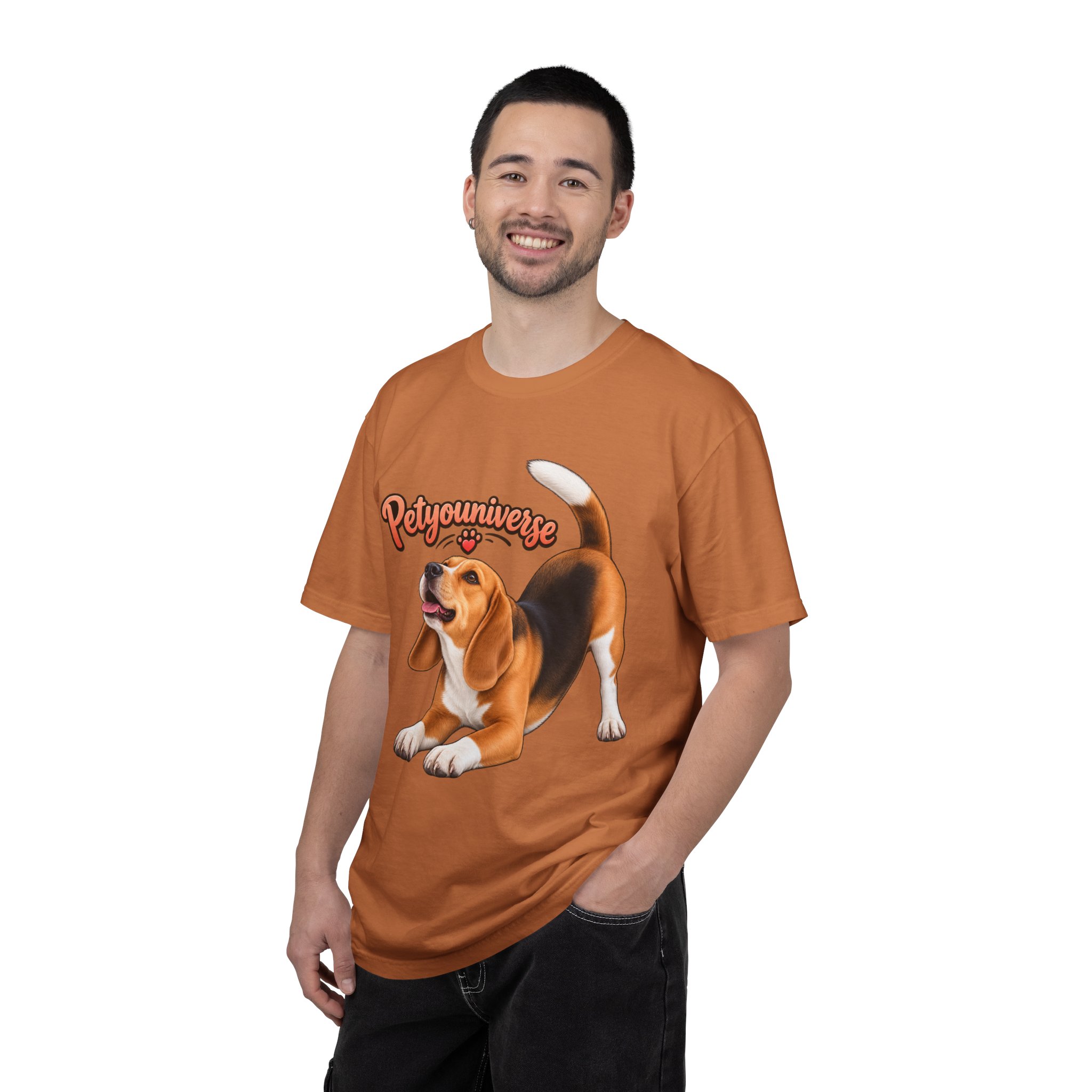 Beagle Playtime T-Shirt — "PetYoUniverse" Graphic Tee for Dog Lovers - Image 22