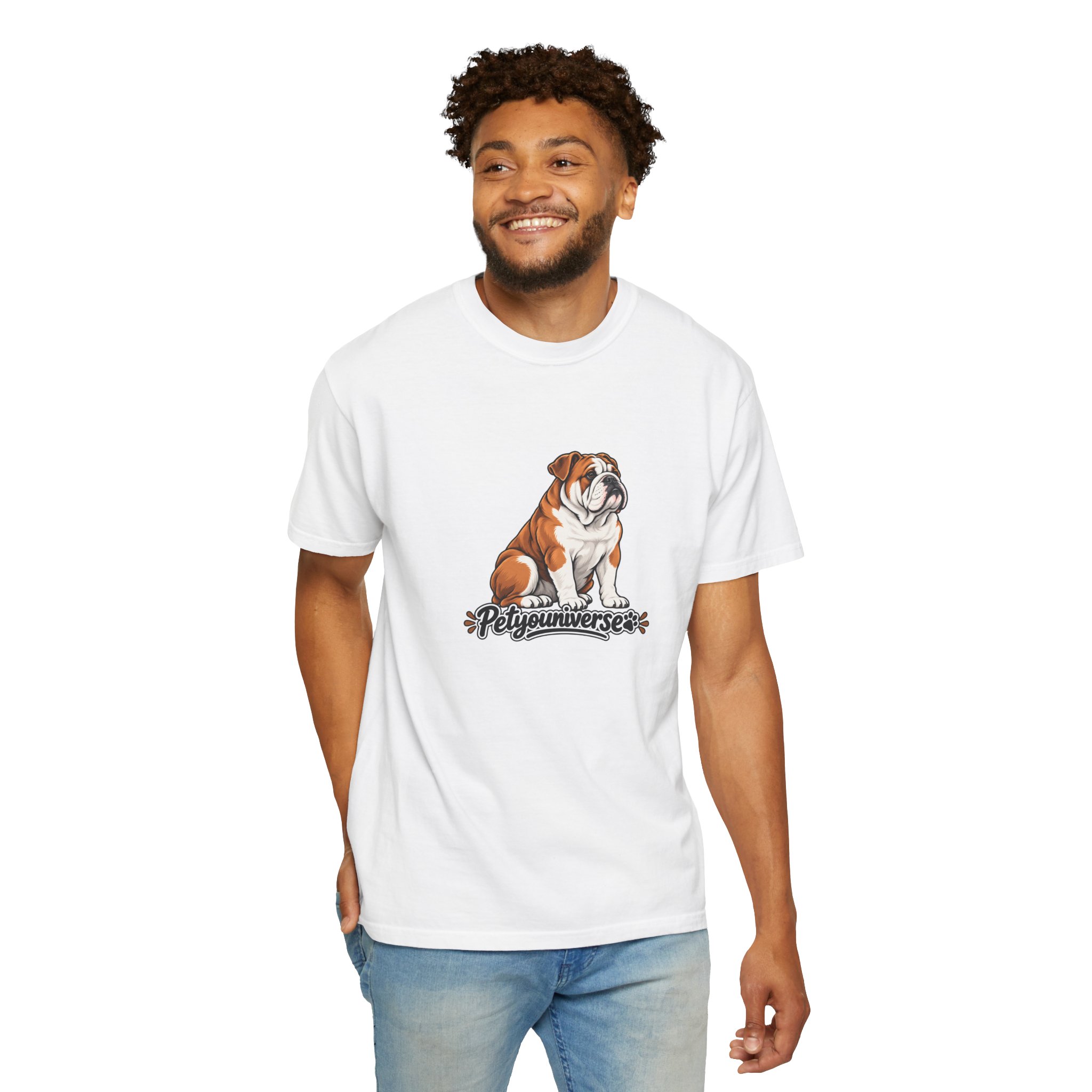 Bulldog Graphic T-Shirt — "PetYoUniverse" Cute Dog Tee for Pet Lovers - Image 7