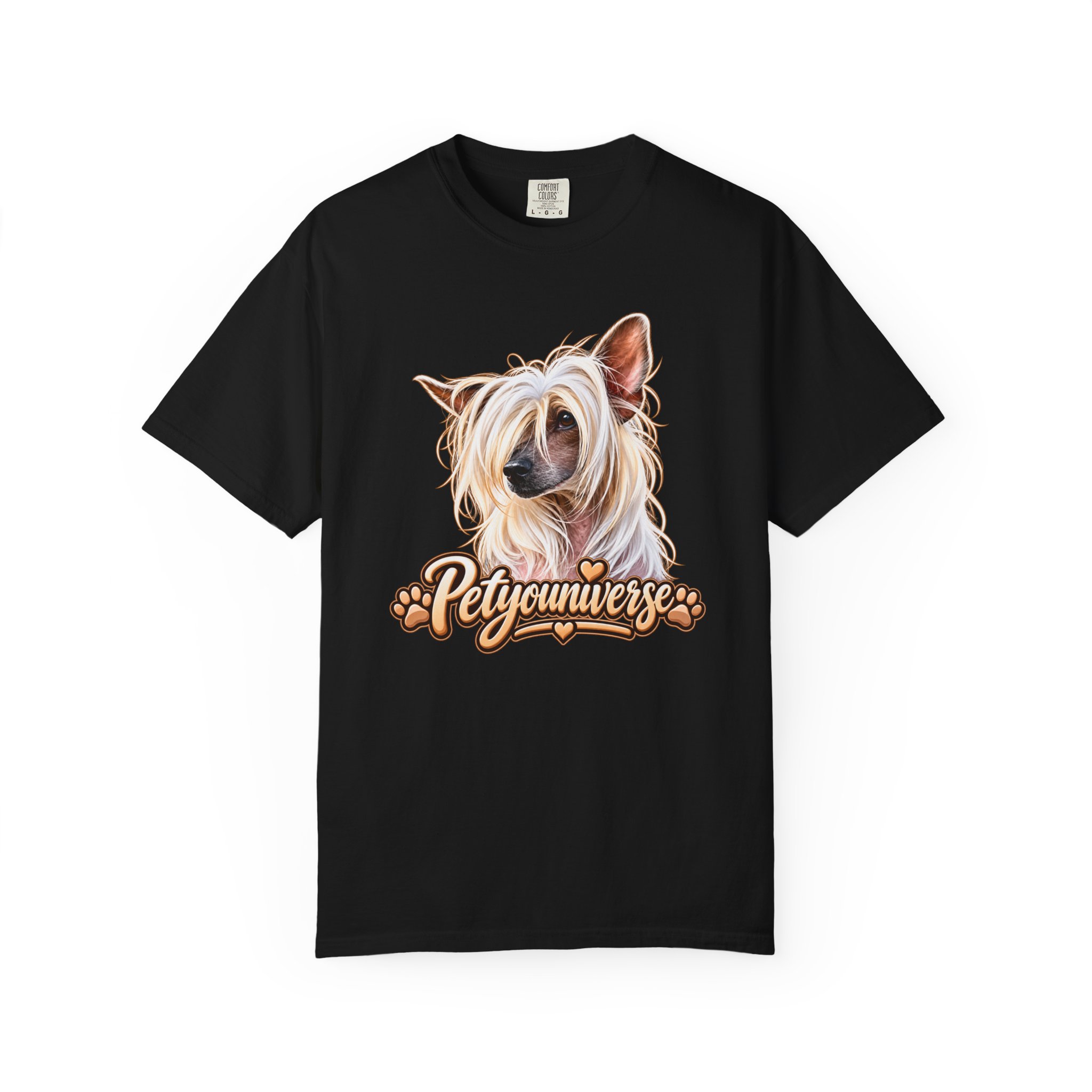 PetYouniverse Chinese Crested Dog T-Shirt — Cute Pet Portrait Tee - Image 109