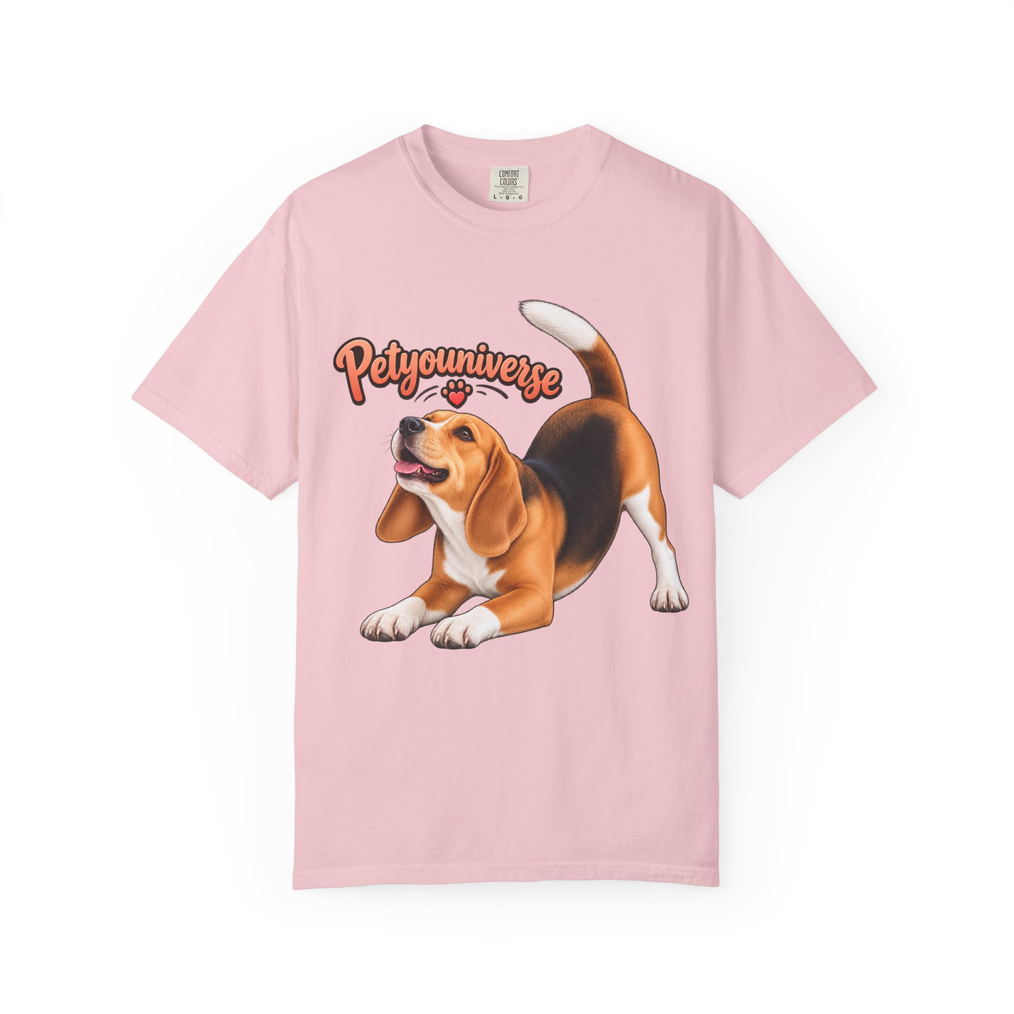 Beagle Playtime T-Shirt — "PetYoUniverse" Graphic Tee for Dog Lovers - Image 91