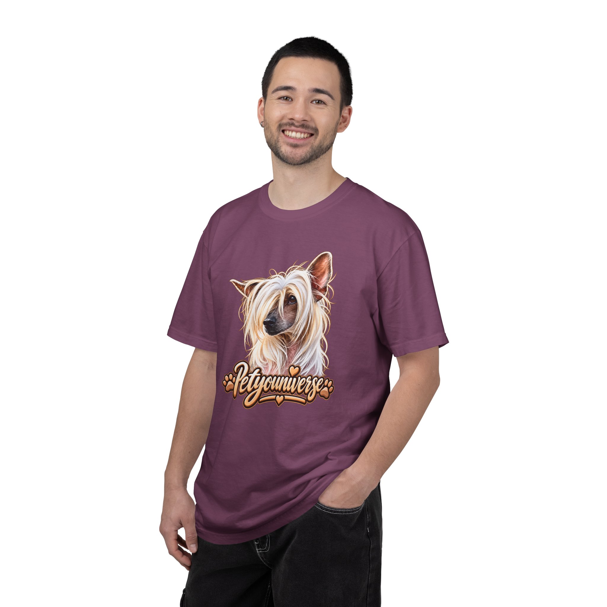 PetYouniverse Chinese Crested Dog T-Shirt — Cute Pet Portrait Tee - Image 130