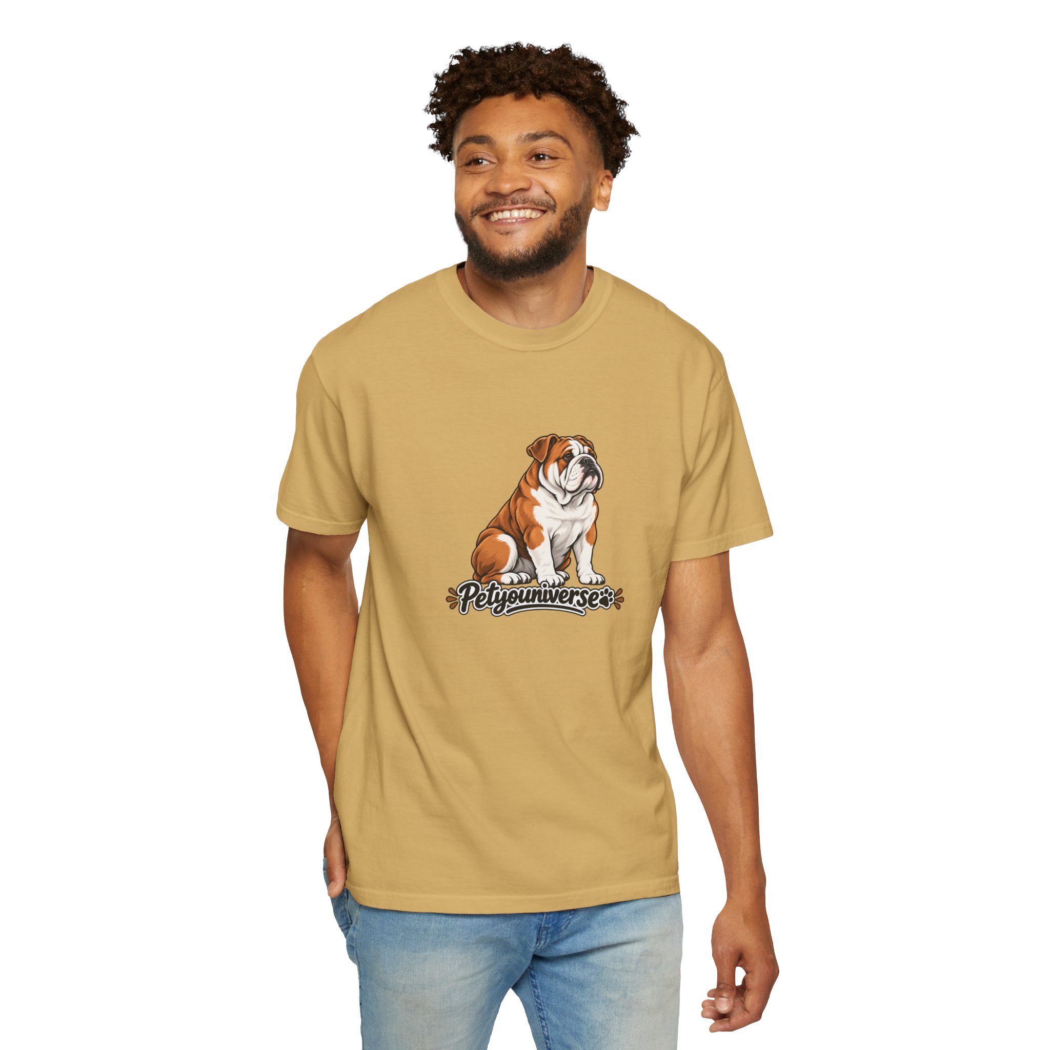 Bulldog Graphic T-Shirt — "PetYoUniverse" Cute Dog Tee for Pet Lovers - Image 34