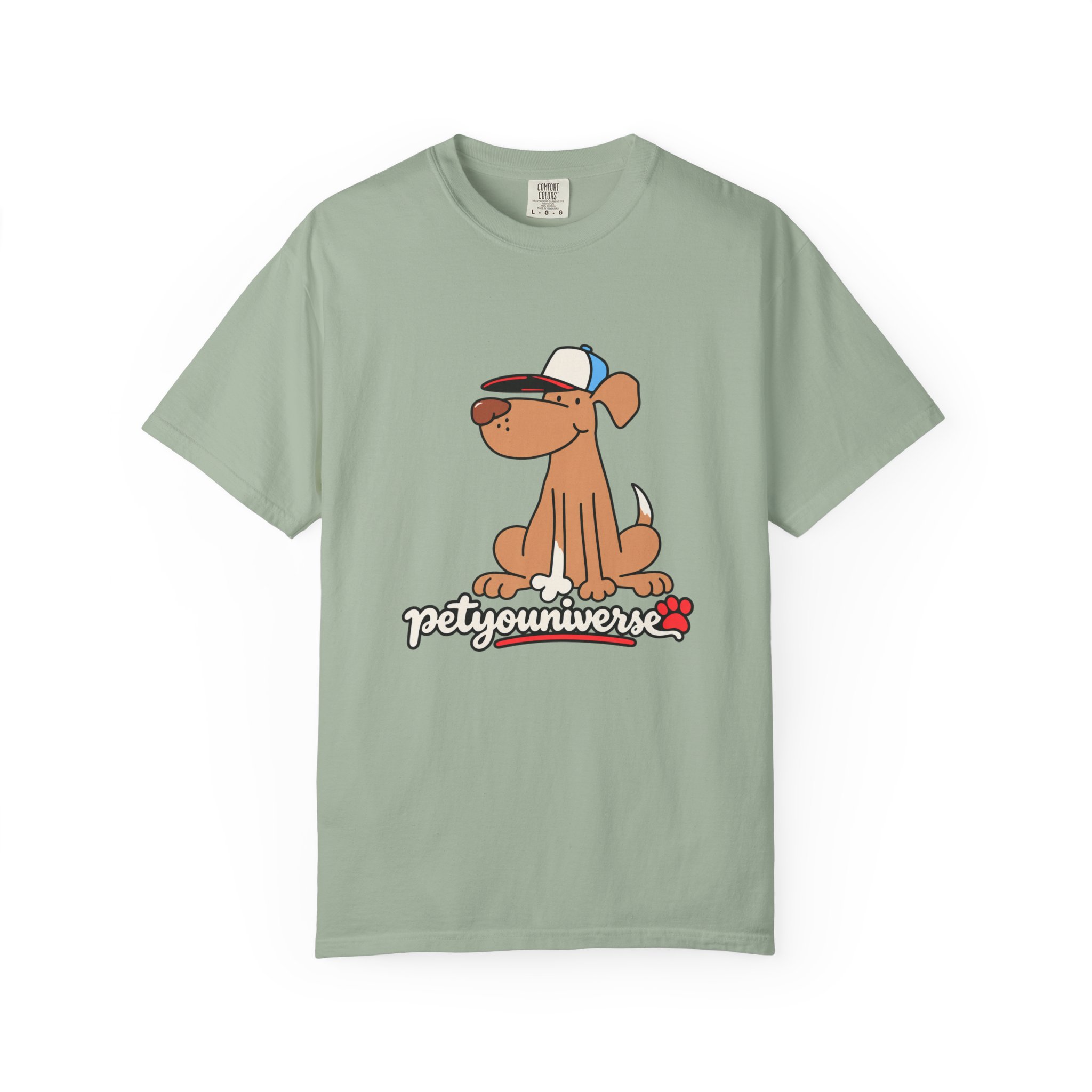 Dog Cartoon Tee — "PetYoUniverse" Puppy Graphic T-Shirt - Image 64